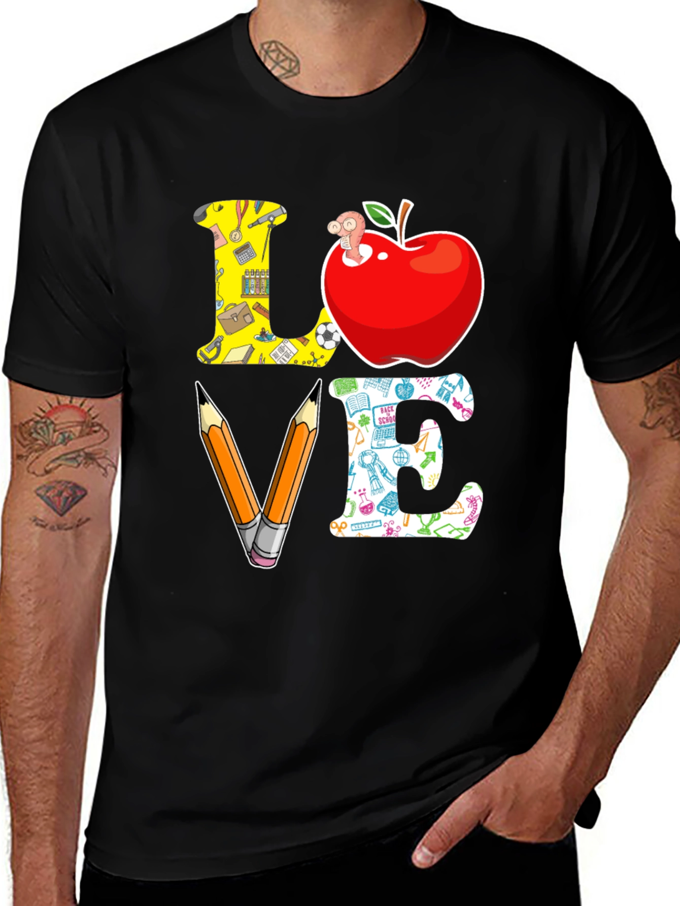 Teacher Love T-Shirt - Back to School Apparel