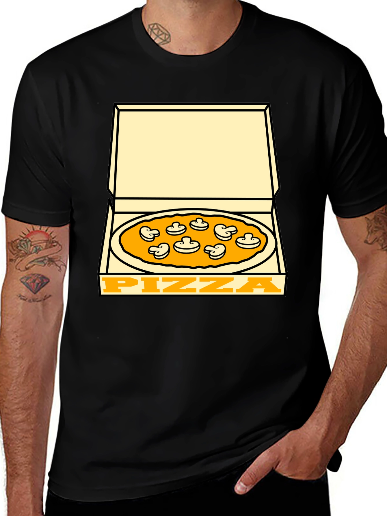 Variant 13 of Pizza T-Shirt - Funny Foodie Graphic Tee