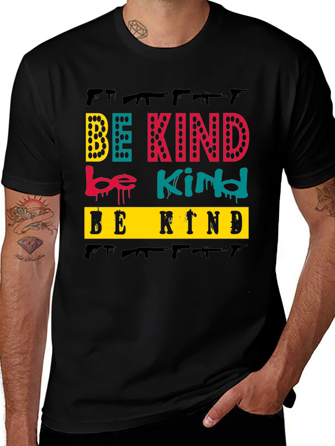 Variant 29 of Be Kind T-Shirt Graphic Tee