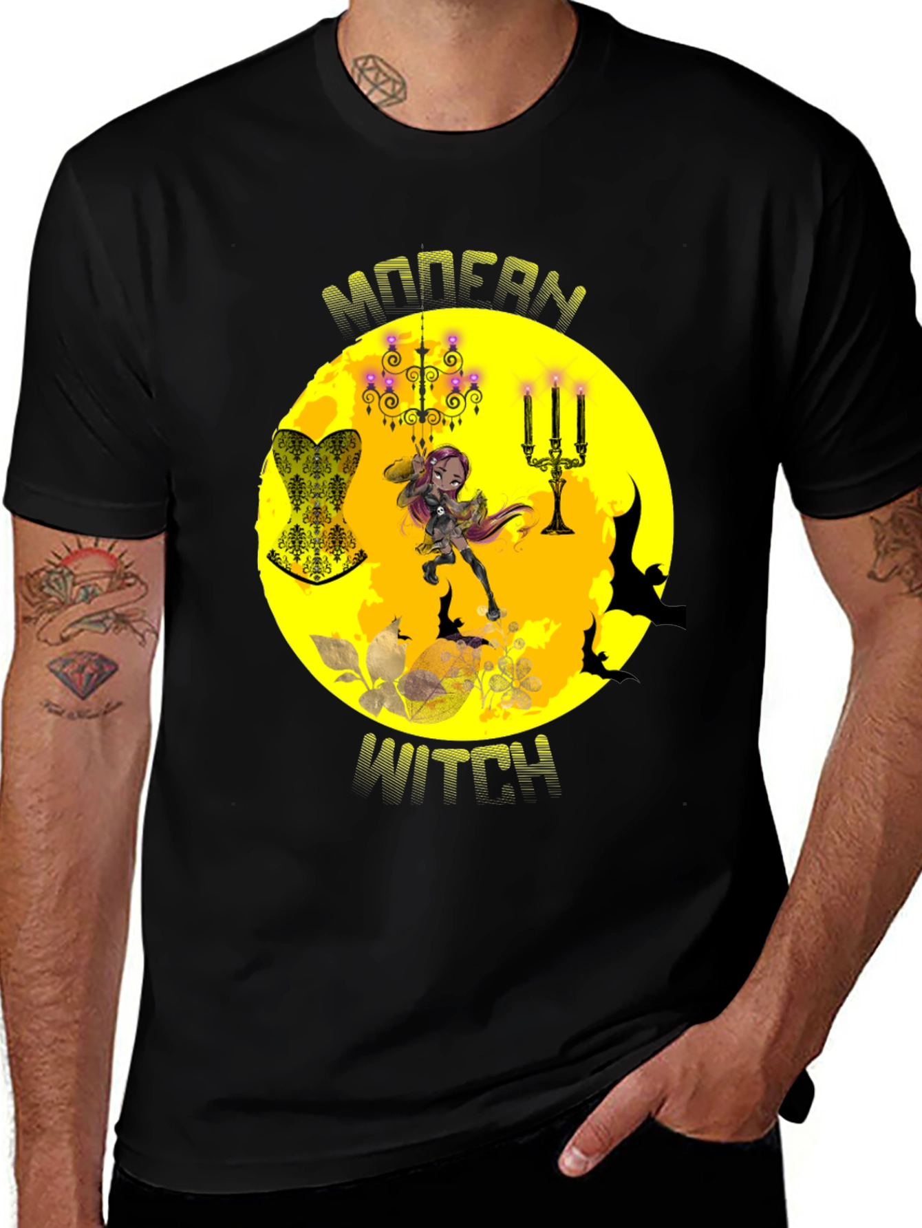 Variant 30 of Modern Witch Graphic T-Shirt