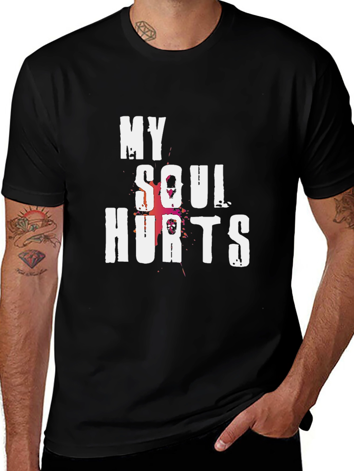 Variant 29 of My Soul Hurts Graphic T-Shirt