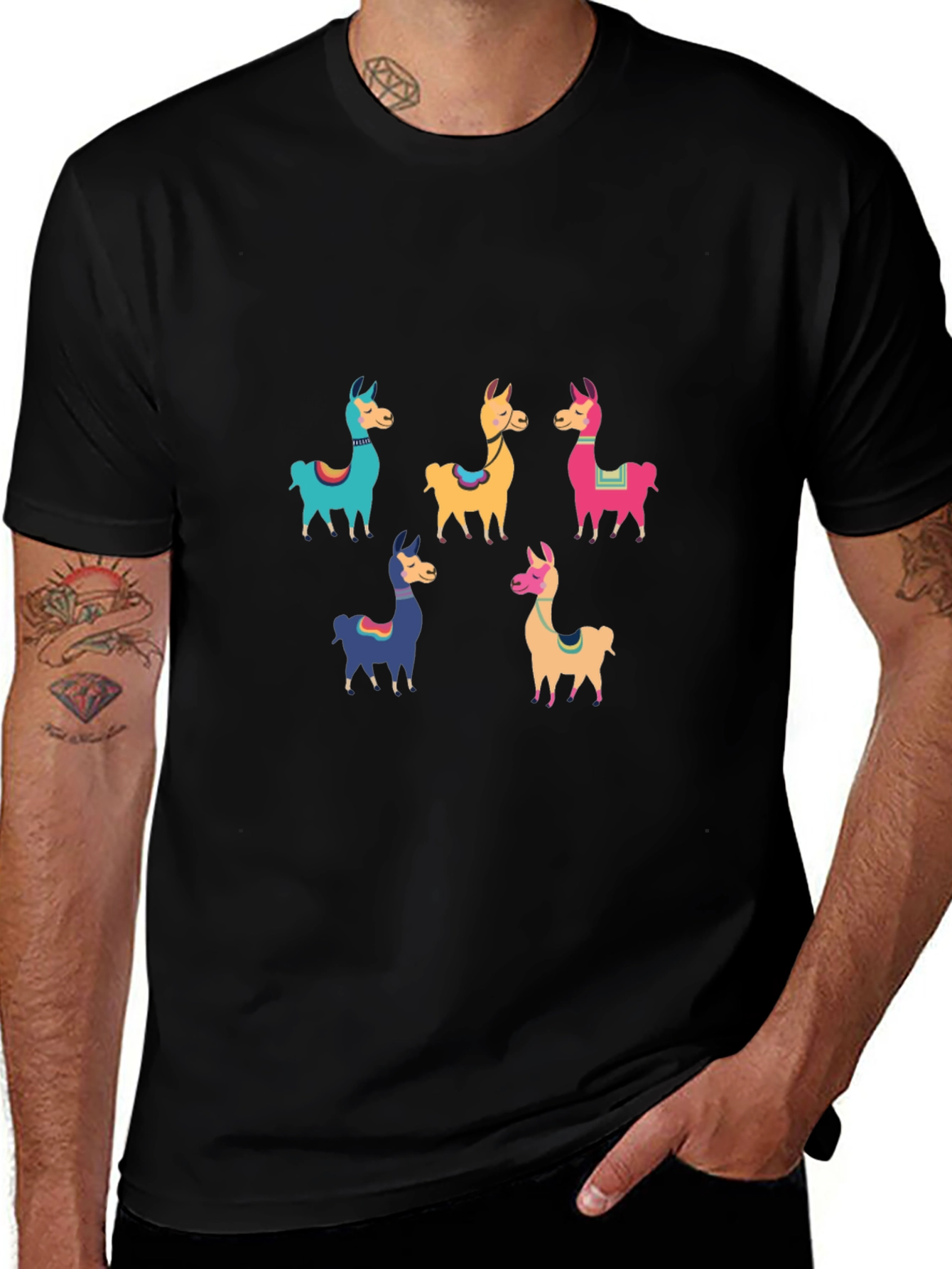Variant 12 of Llama T-Shirt - Quirky Graphic Tee