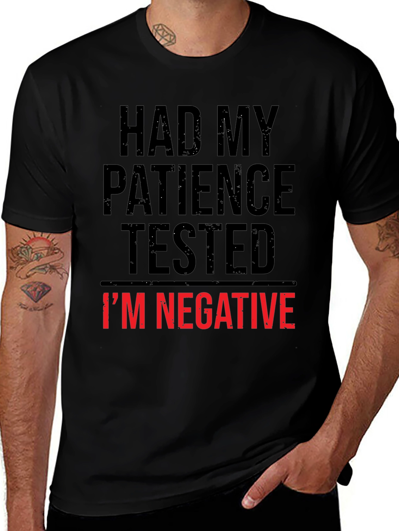 Variant 26 of Had My Patience Tested Funny T-Shirt