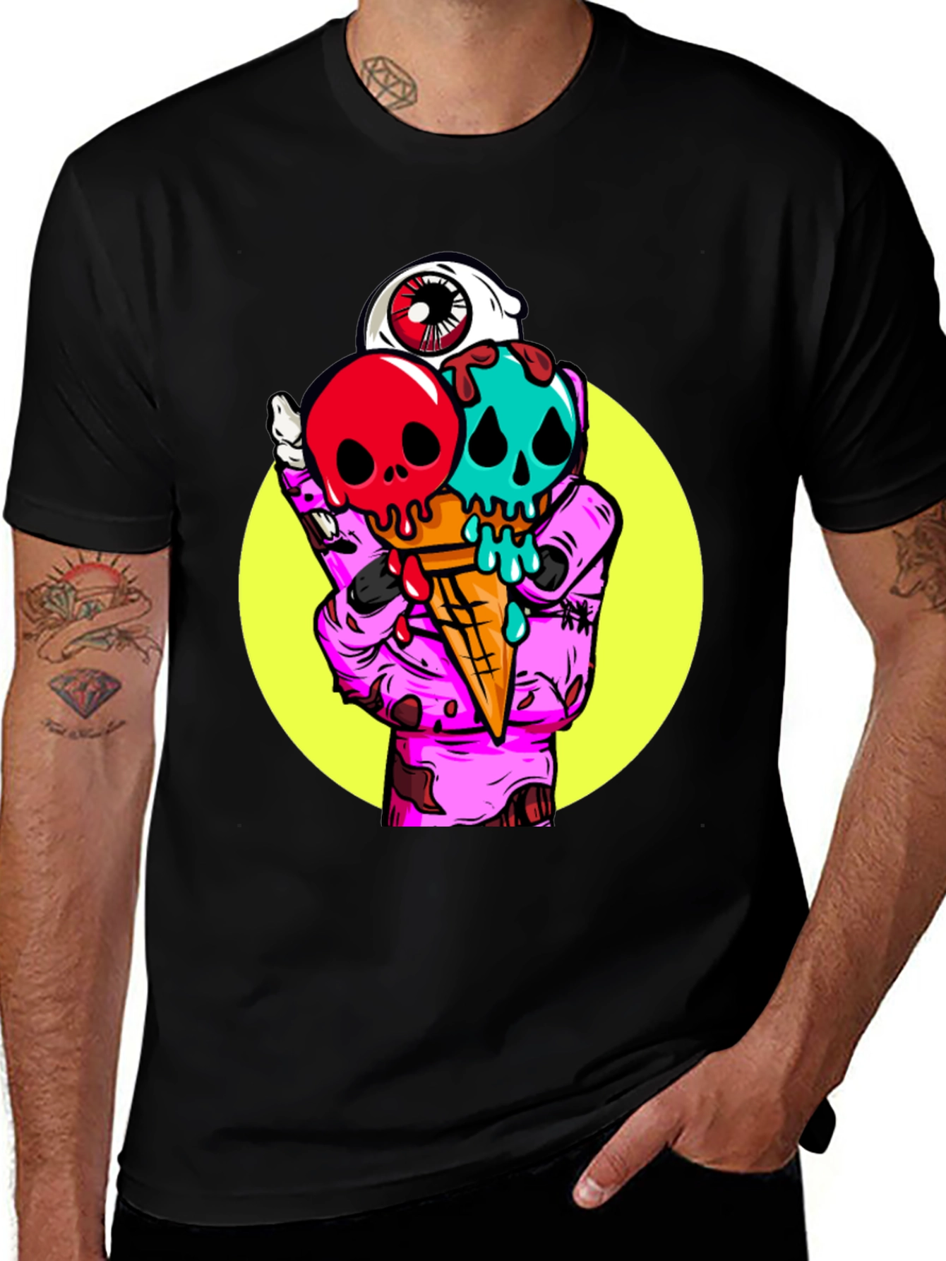 Skull Ice Cream T-Shirt
