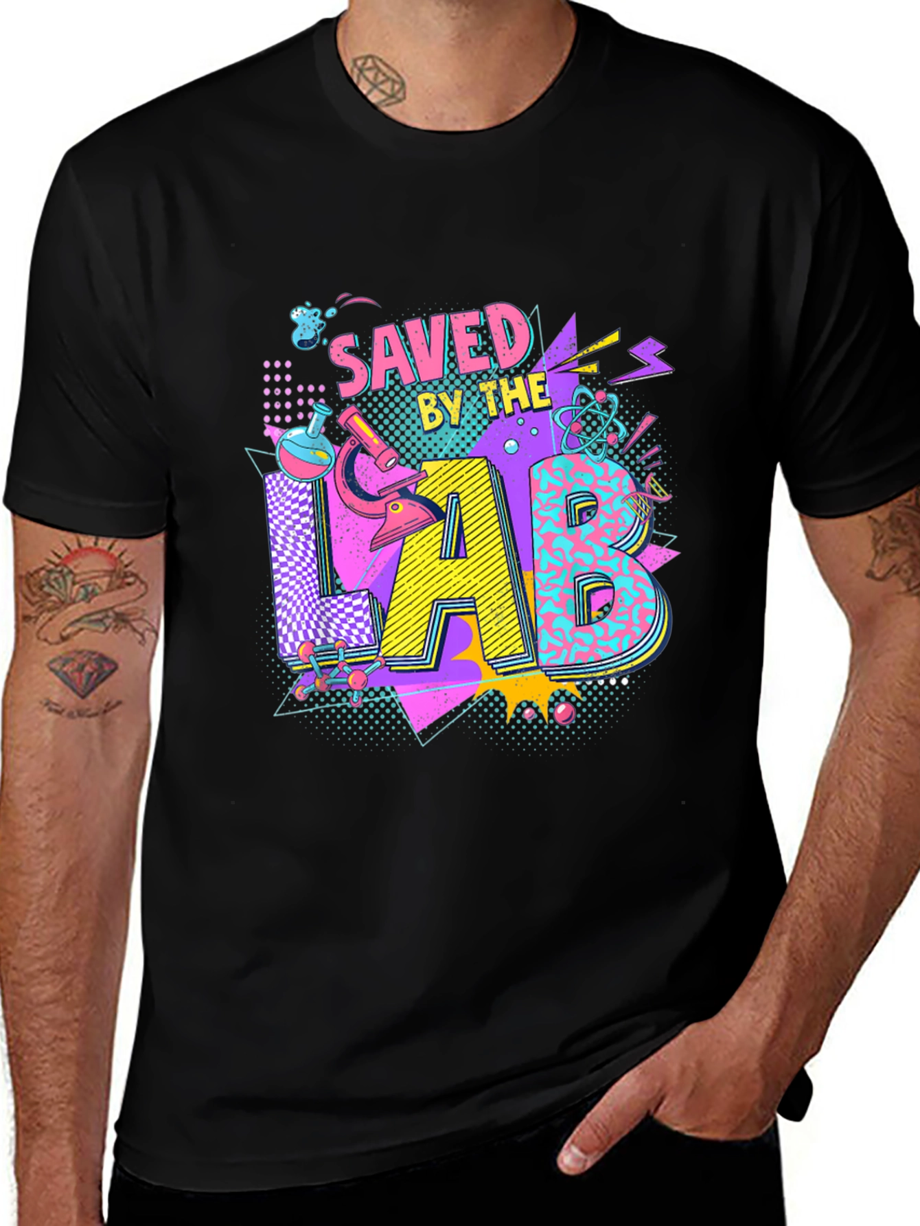Saved by the Lab Graphic Tee