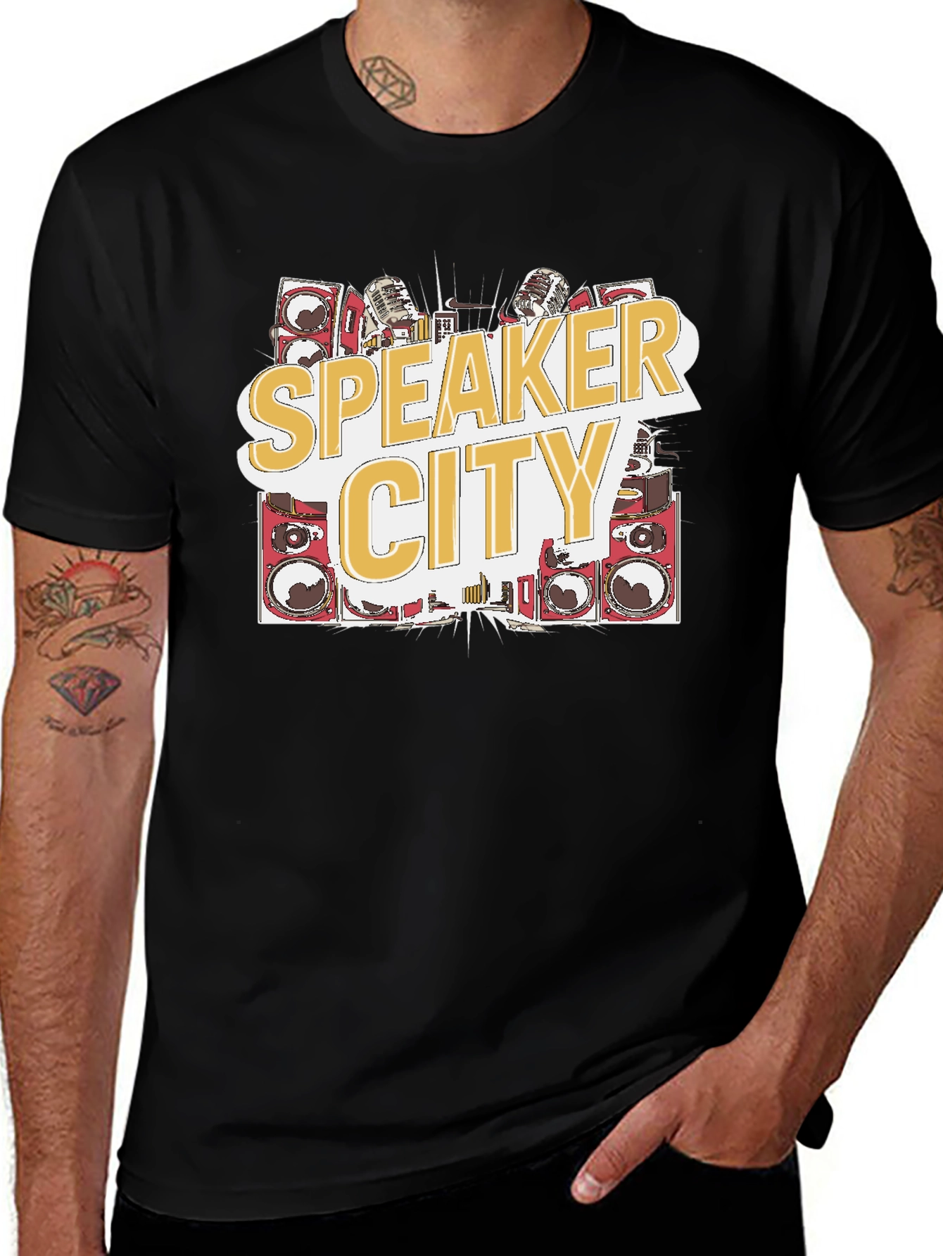 Speaker City Graphic Tee