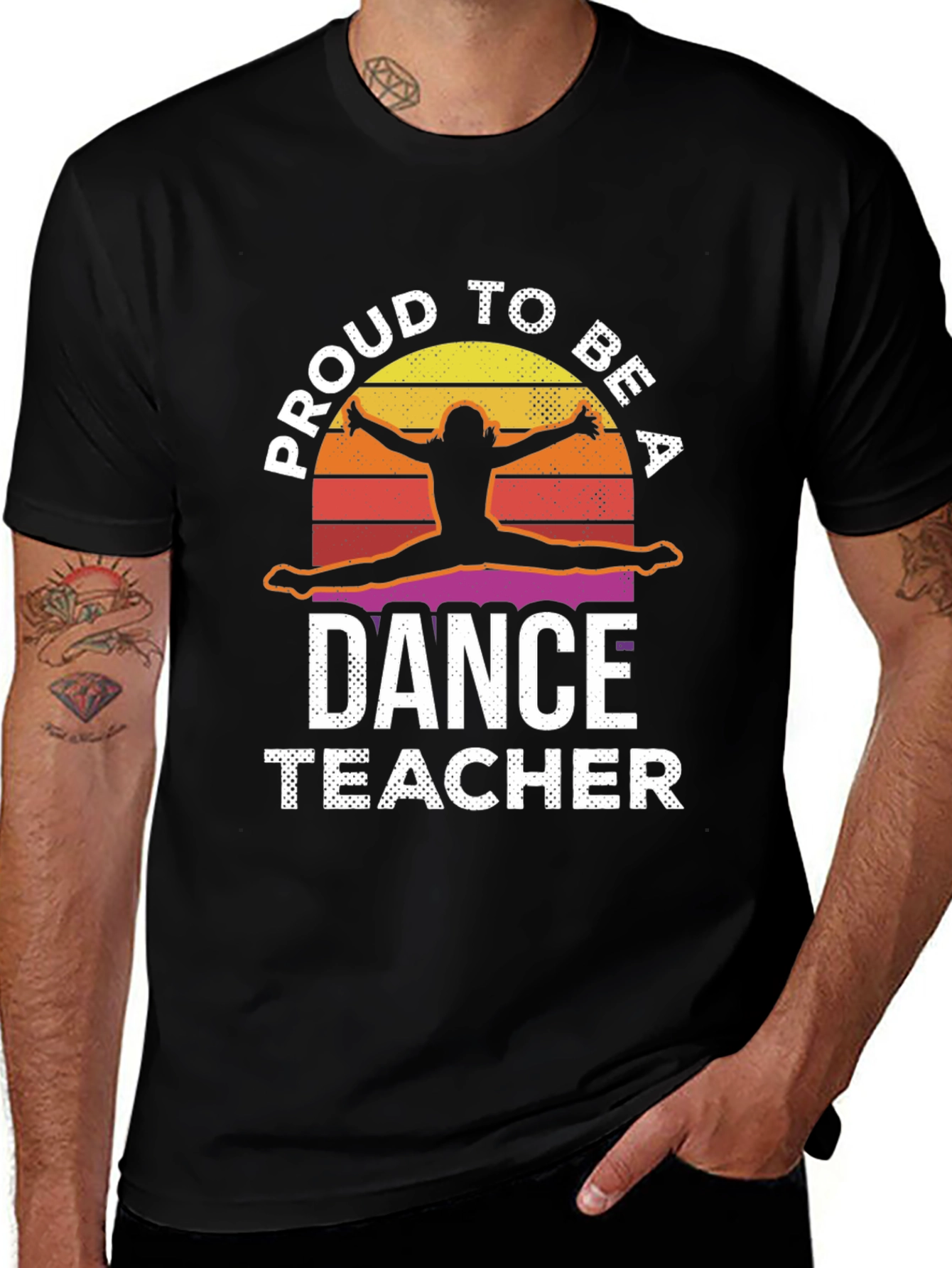 Variant 6 of Proud Dance Teacher Graphic T-Shirt