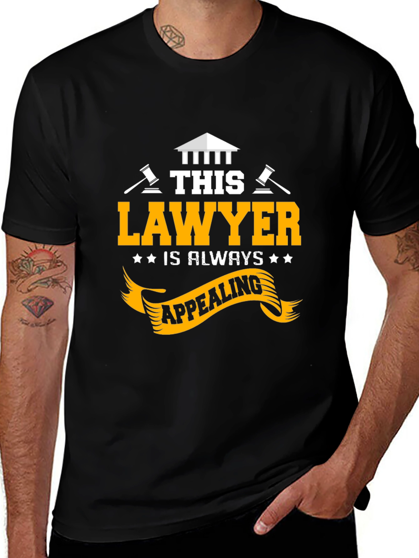 Variant 13 of Lawyer Apparel: Always Appealing T-Shirt