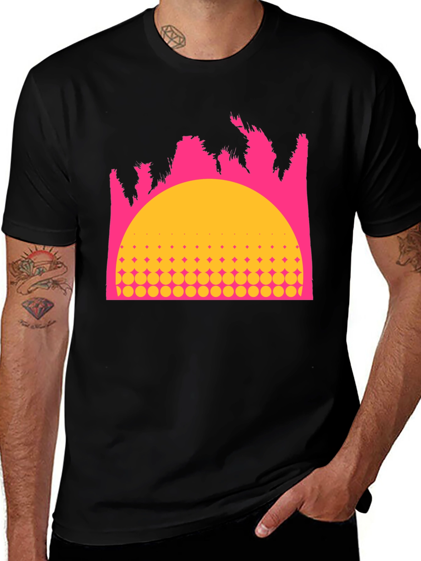 Retro Sunset Graphic Tee