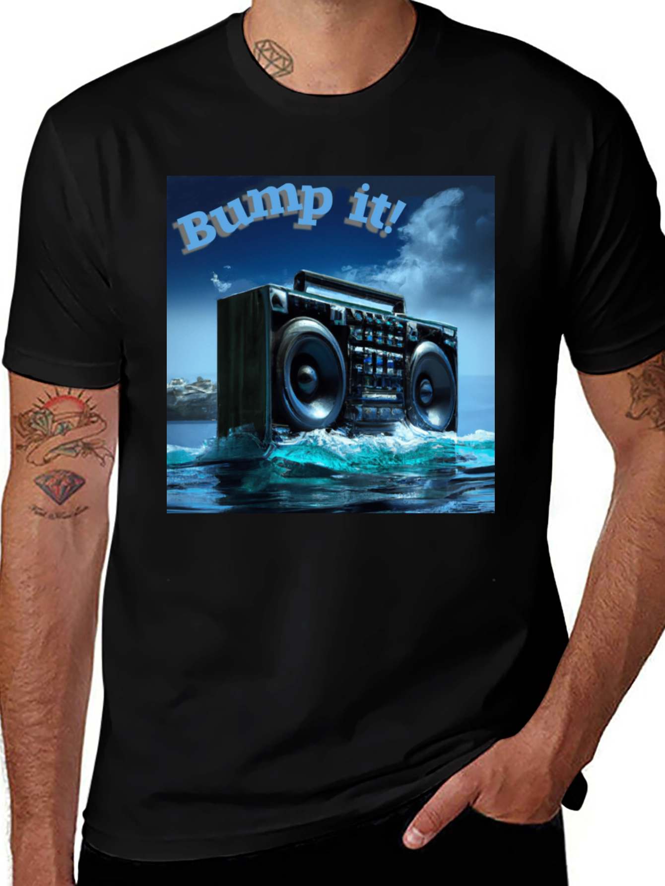 Bump It! Boombox Tee