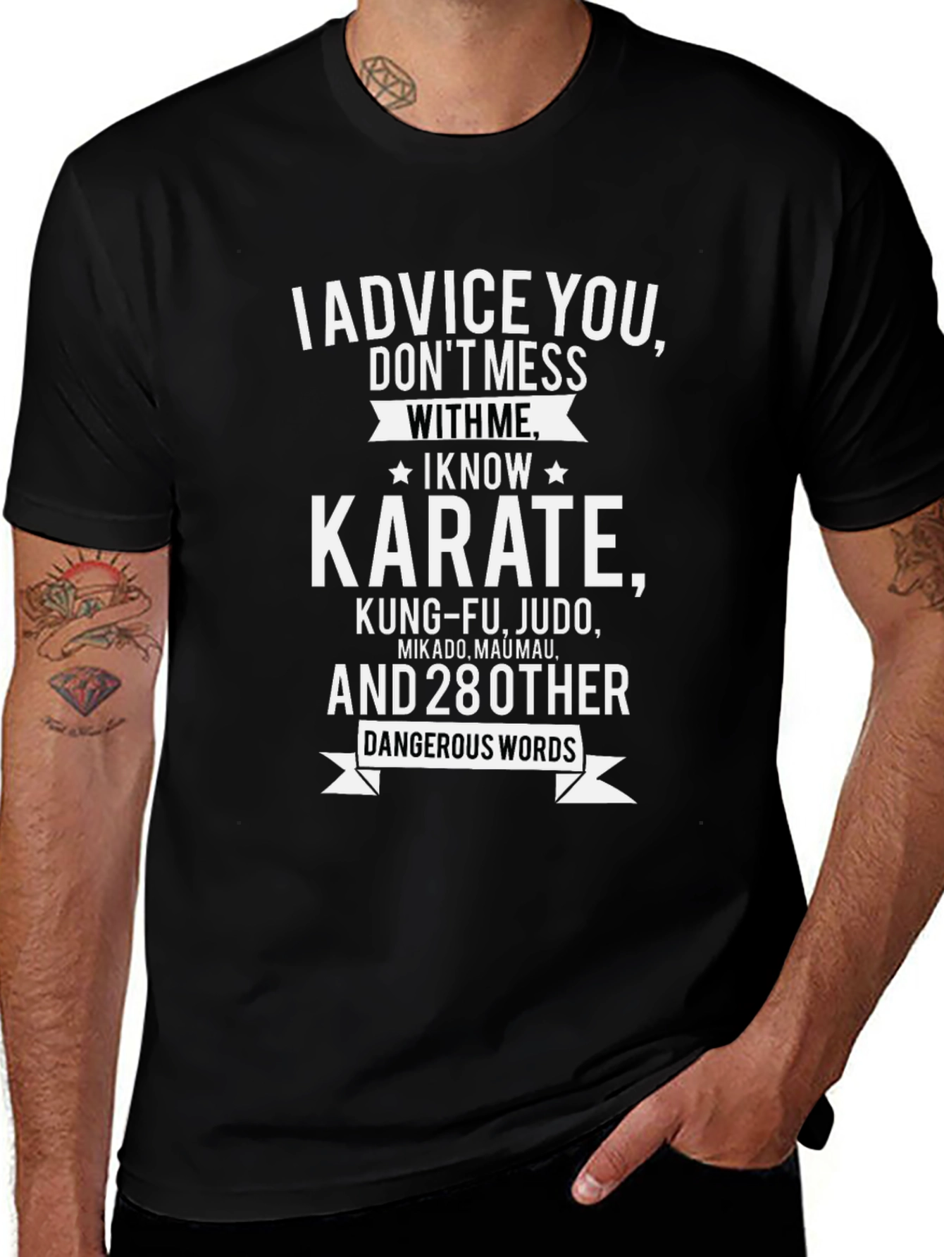 Variant 10 of I Know Karate T-Shirt