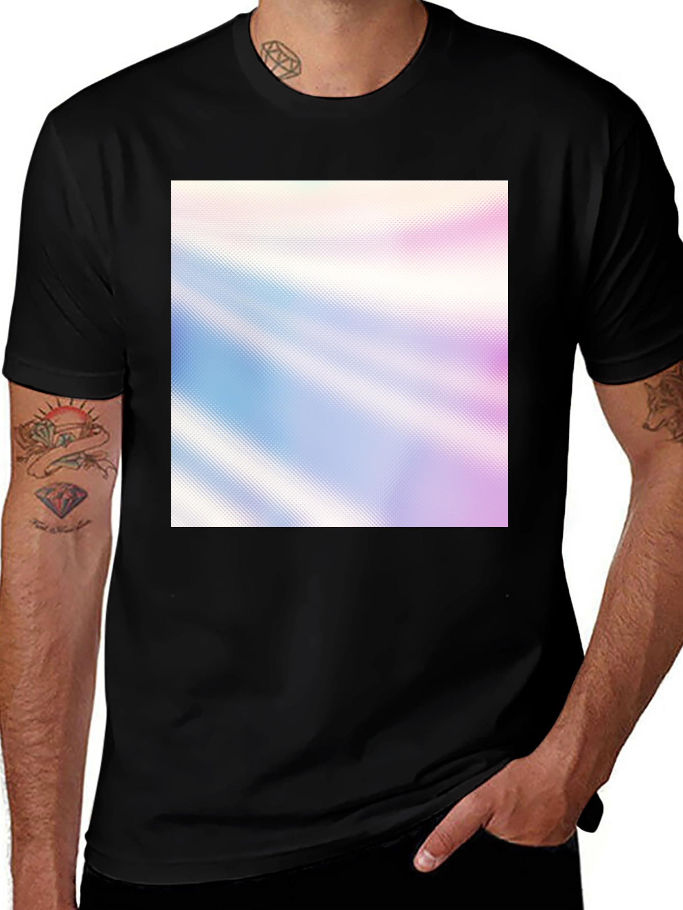 Variant 8 of Abstract Prism T-Shirt - Soft Texture