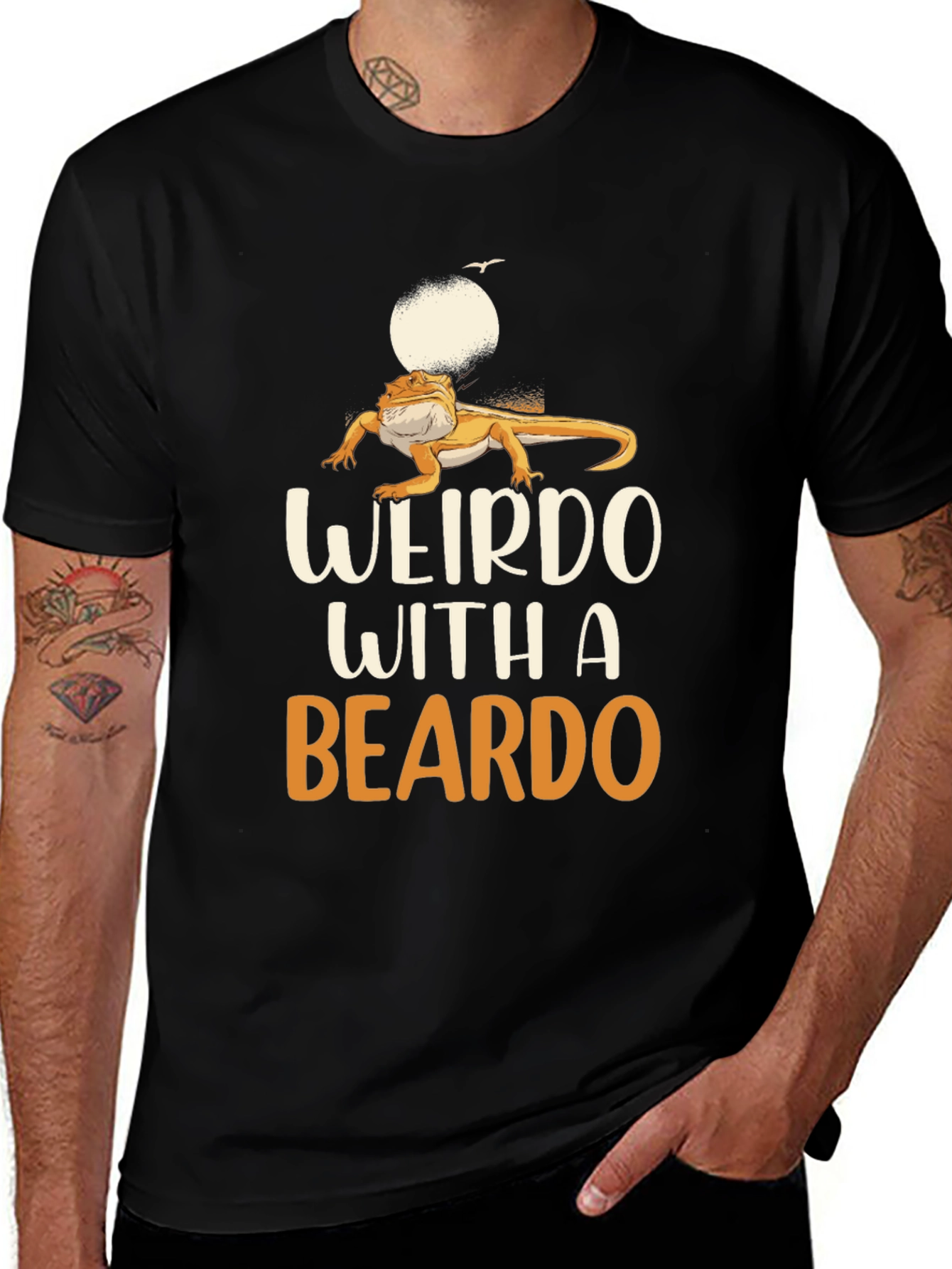 Variant 7 of Weirdo With a Beardo T-Shirt