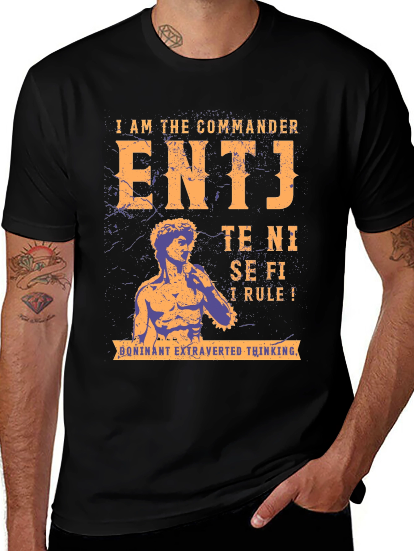 ENTJ Commander Graphic T-Shirt