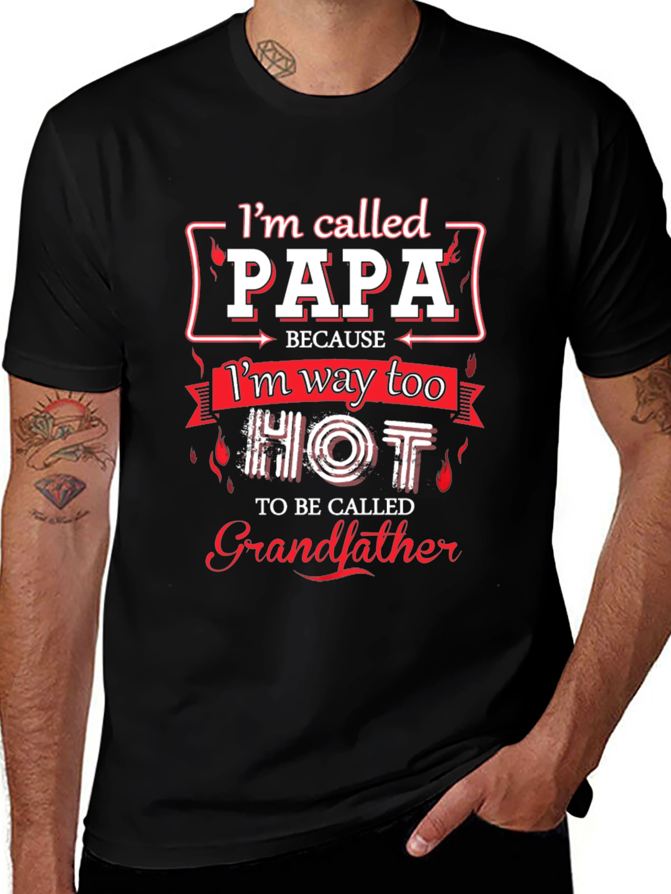 Variant 8 of I'm Called Papa T-Shirt