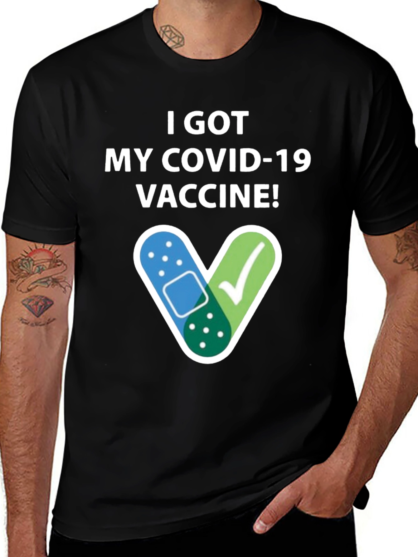 Vaccinated COVID-19 T-Shirt - I Got My Vaccine!
