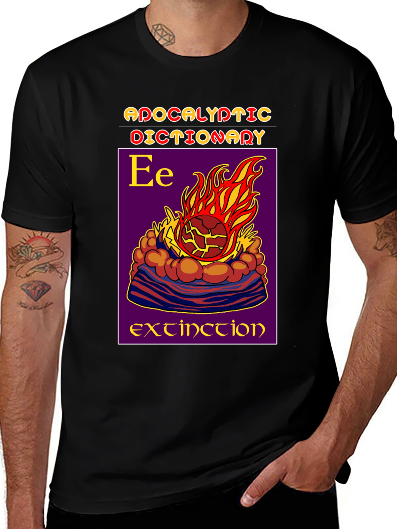 Apocalyptic Dictionary Extinction T-Shirt