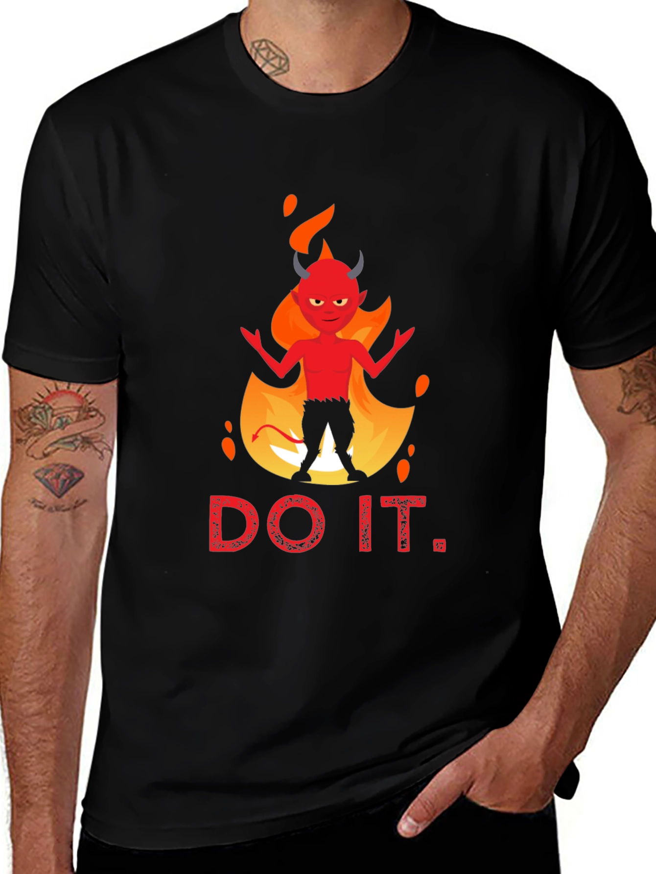 Variant 8 of Do It Devil Graphic Tee