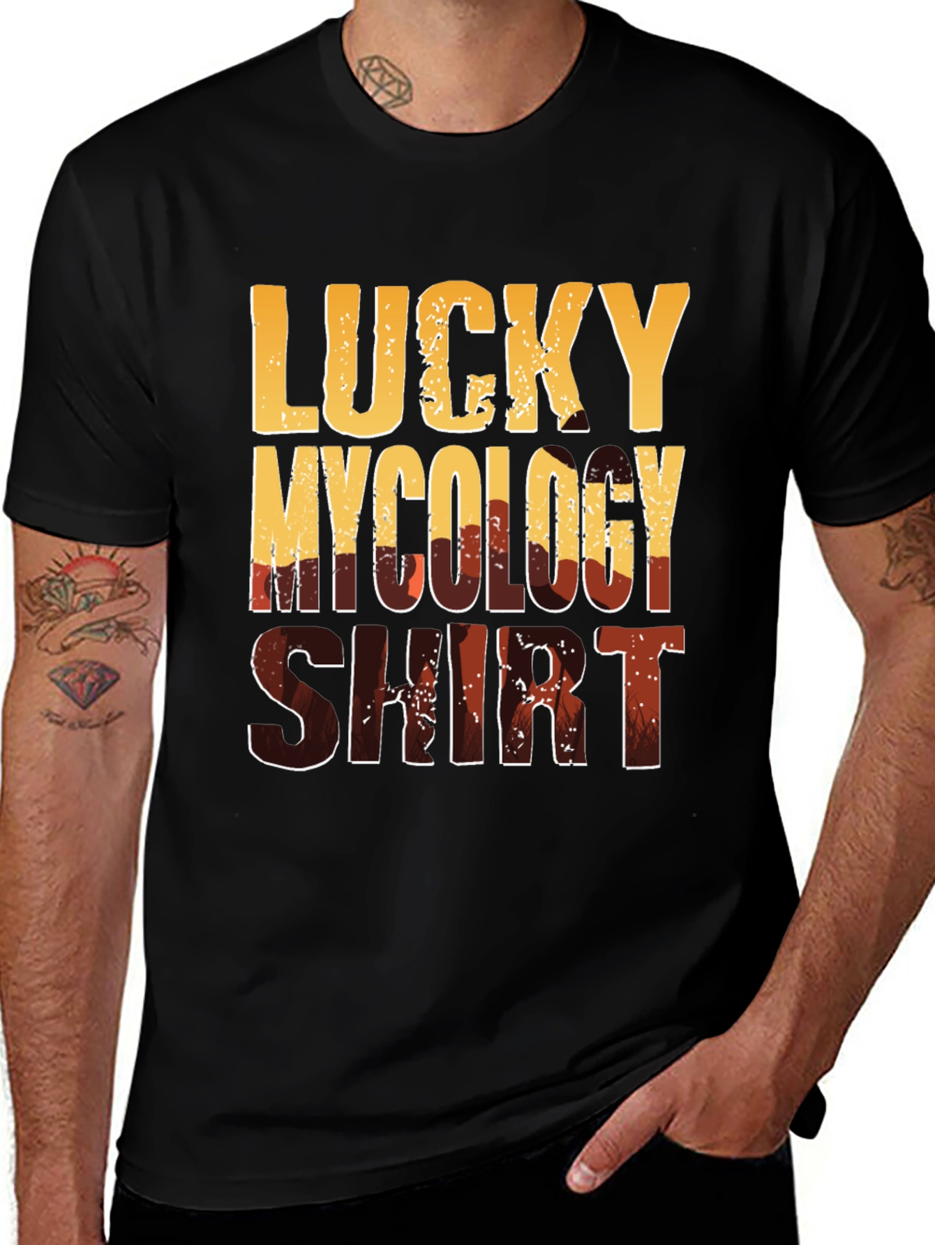 Lucky Mycology T-Shirt - Fungi Fan Tee