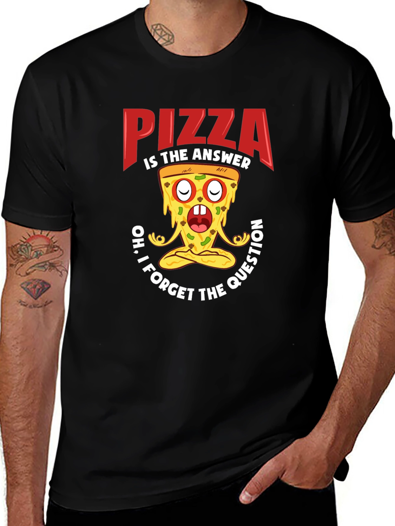Variant 24 of Pizza is the Answer T-Shirt