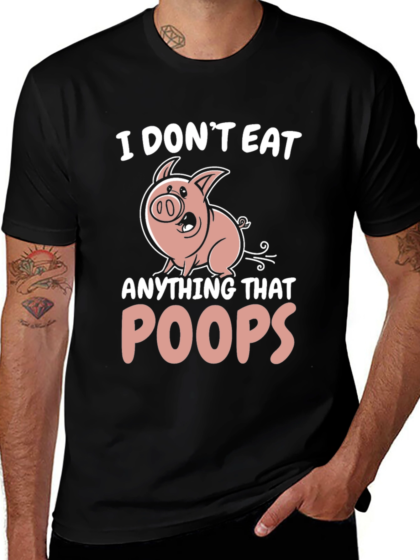 I Don't Eat Anything That Poops T-Shirt