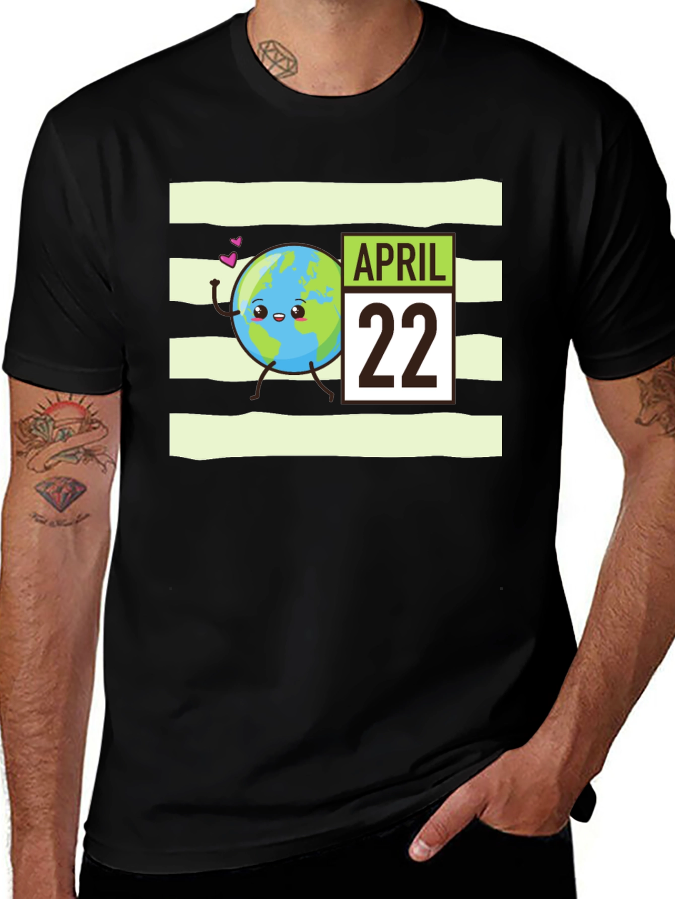 Earth Day April 22 Graphic Tee