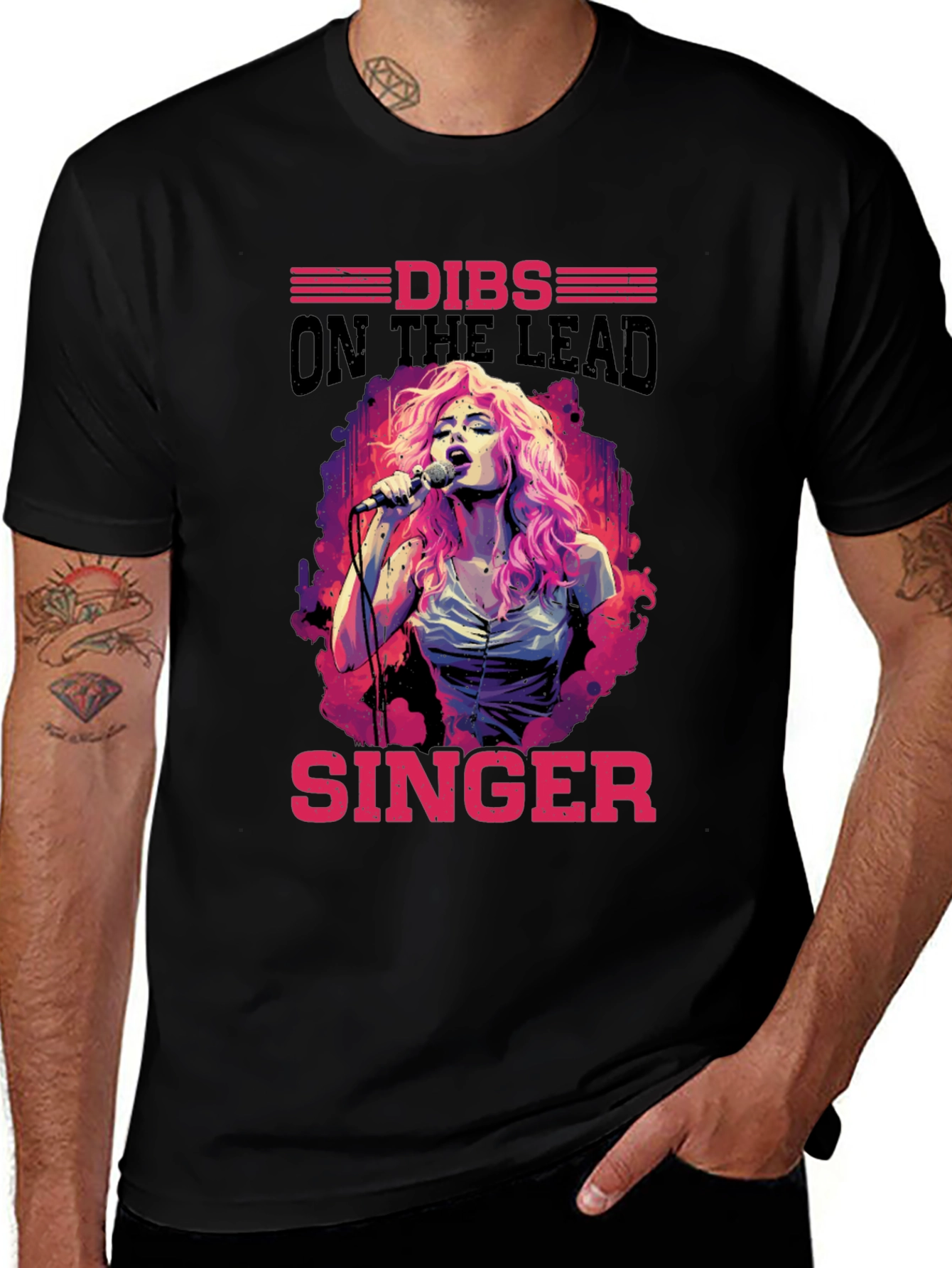 Dibs on the Lead Singer Graphic T-Shirt