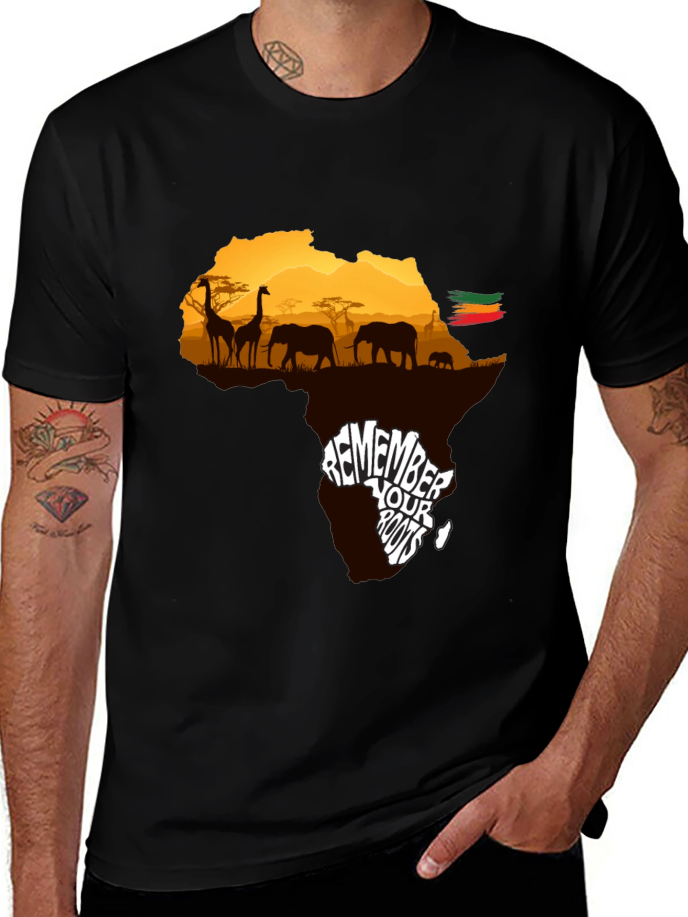 Remember Your Roots Africa T-Shirt