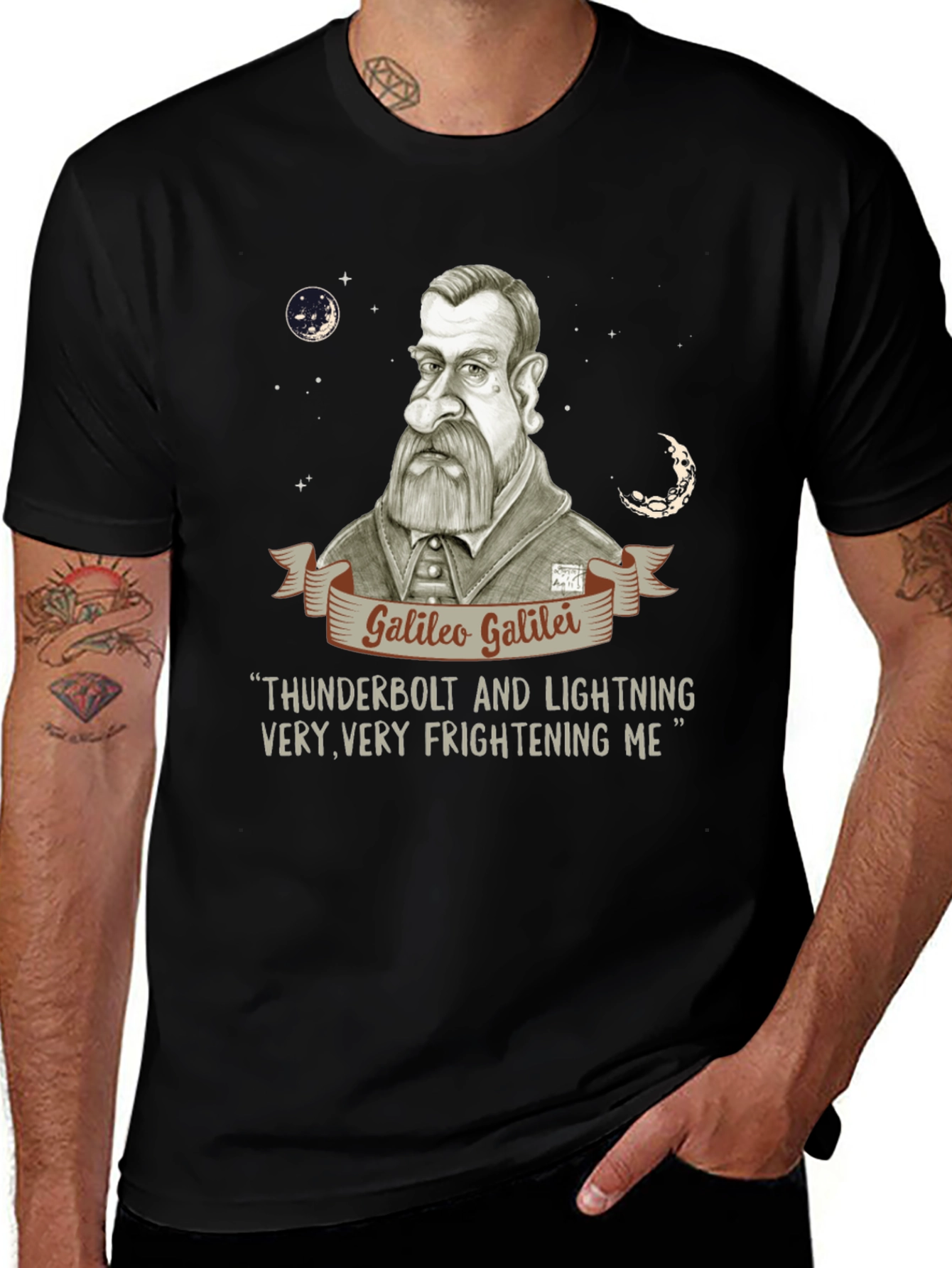 Galileo Galilei Thunderbolt T-Shirt