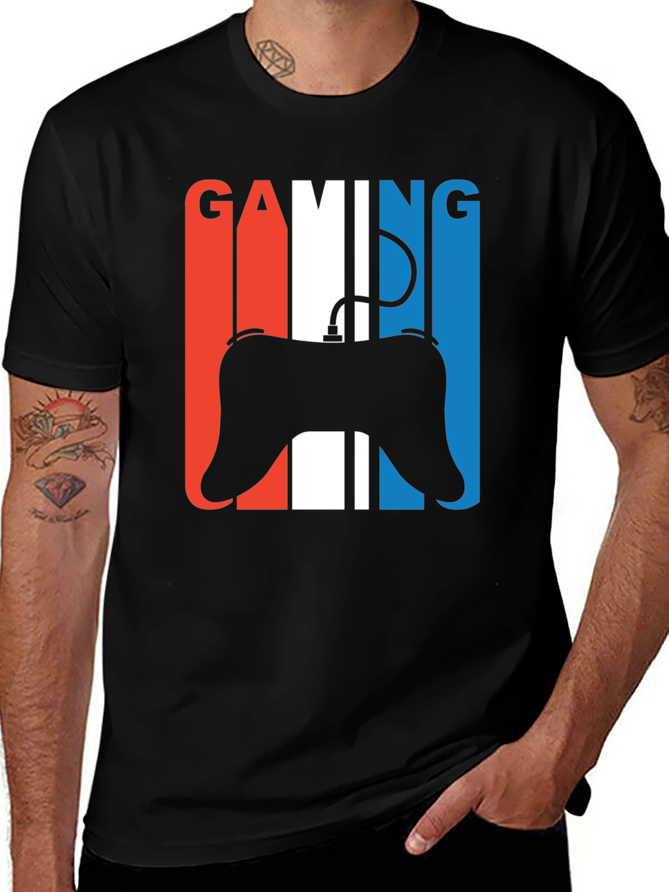 Variant 8 of Gaming Controller Graphic Tee - Gamer T-Shirt