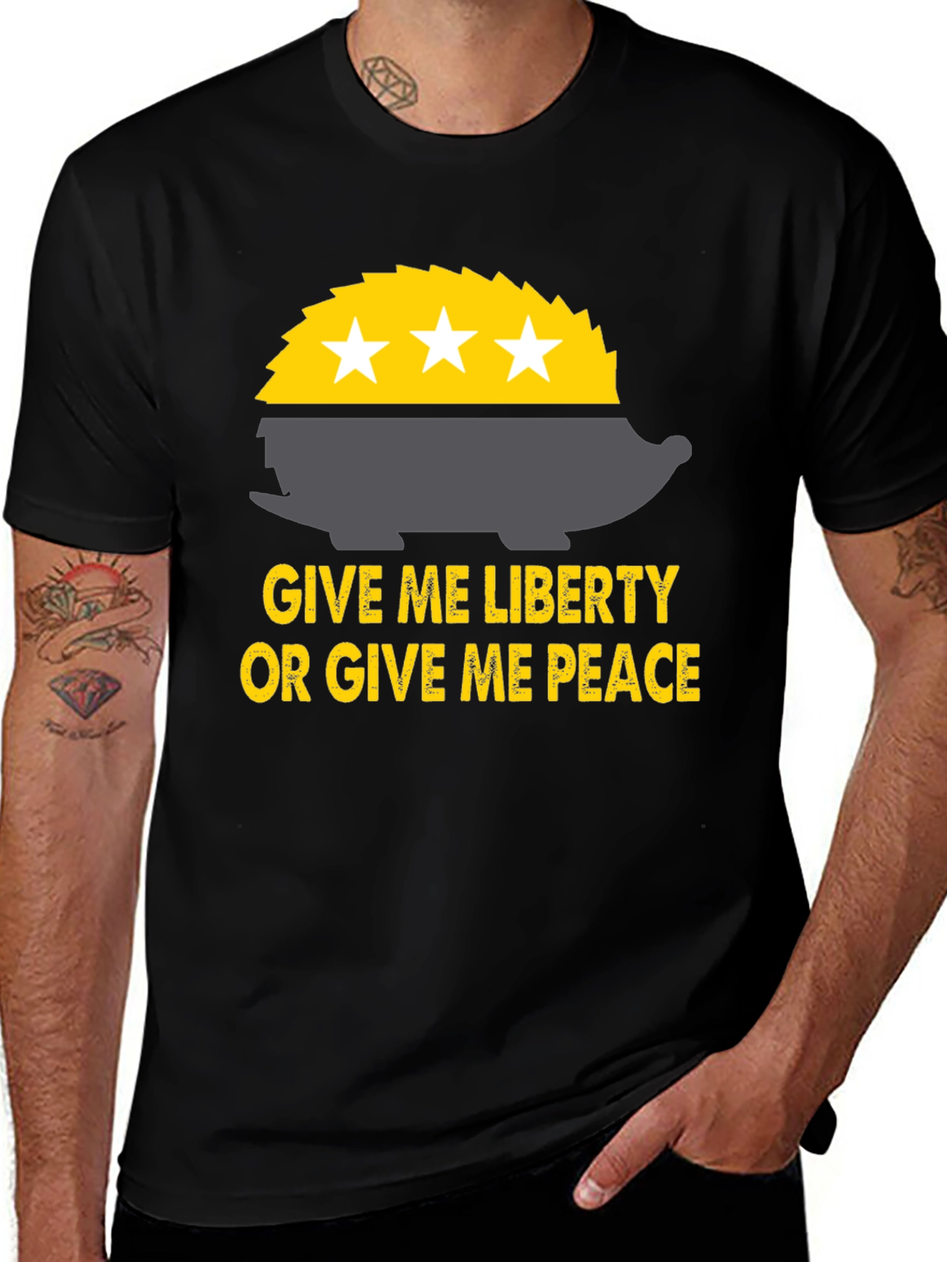 Variant 12 of Give Me Liberty or Give Me Peace T-Shirt