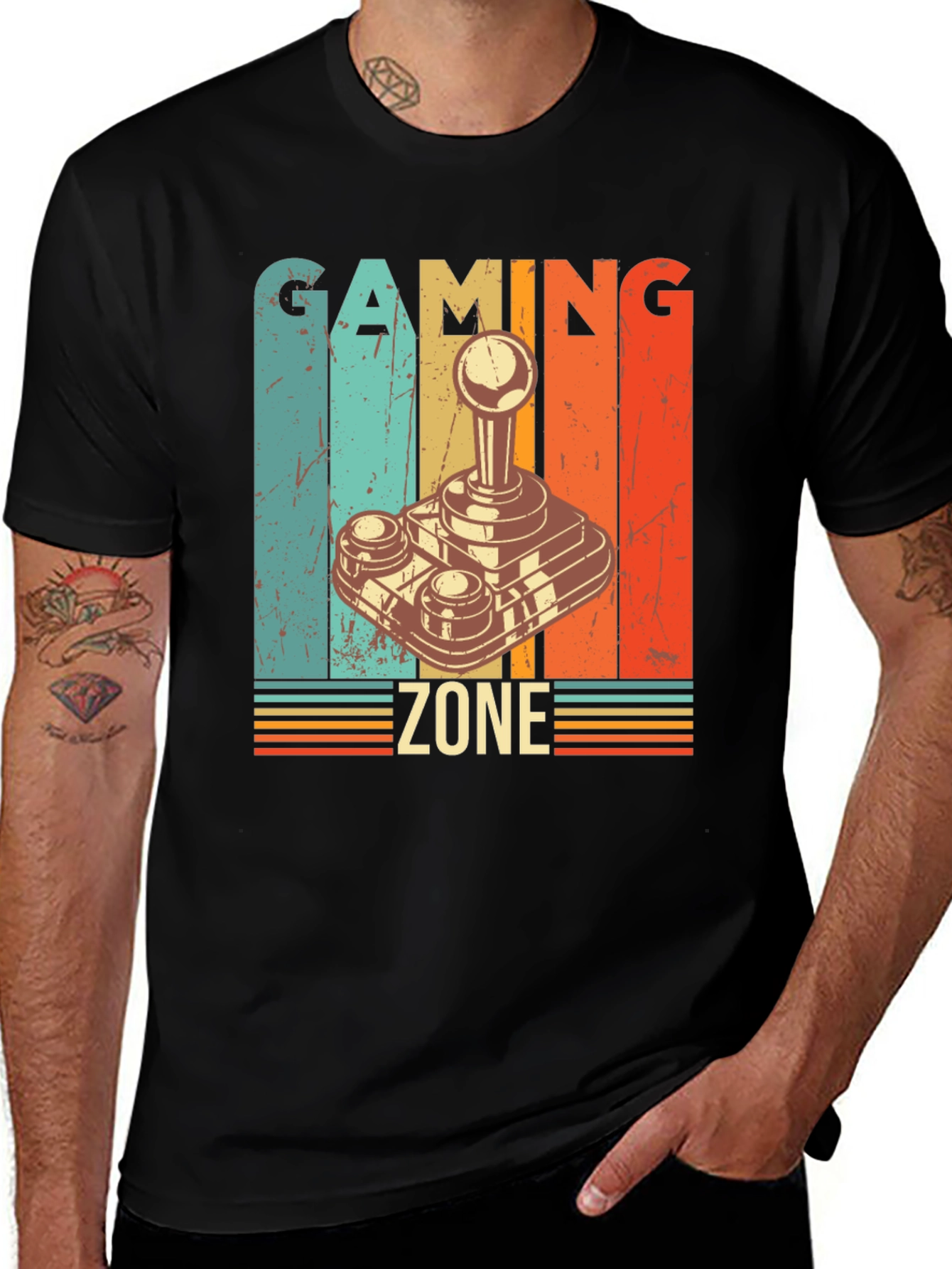 Retro Gaming Zone T-Shirt - Gamer Style