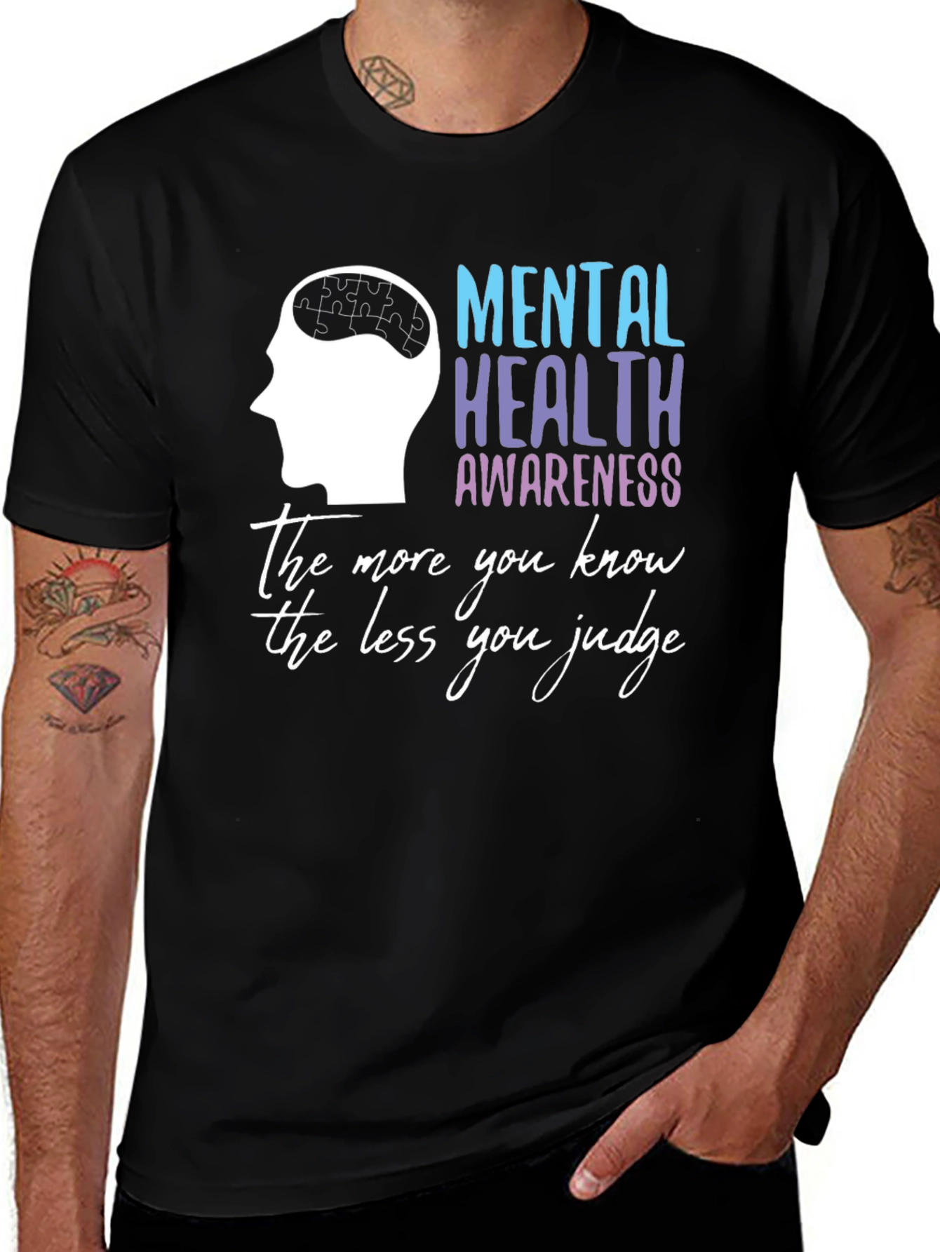 Variant 13 of Mental Health Awareness Graphic T-Shirt