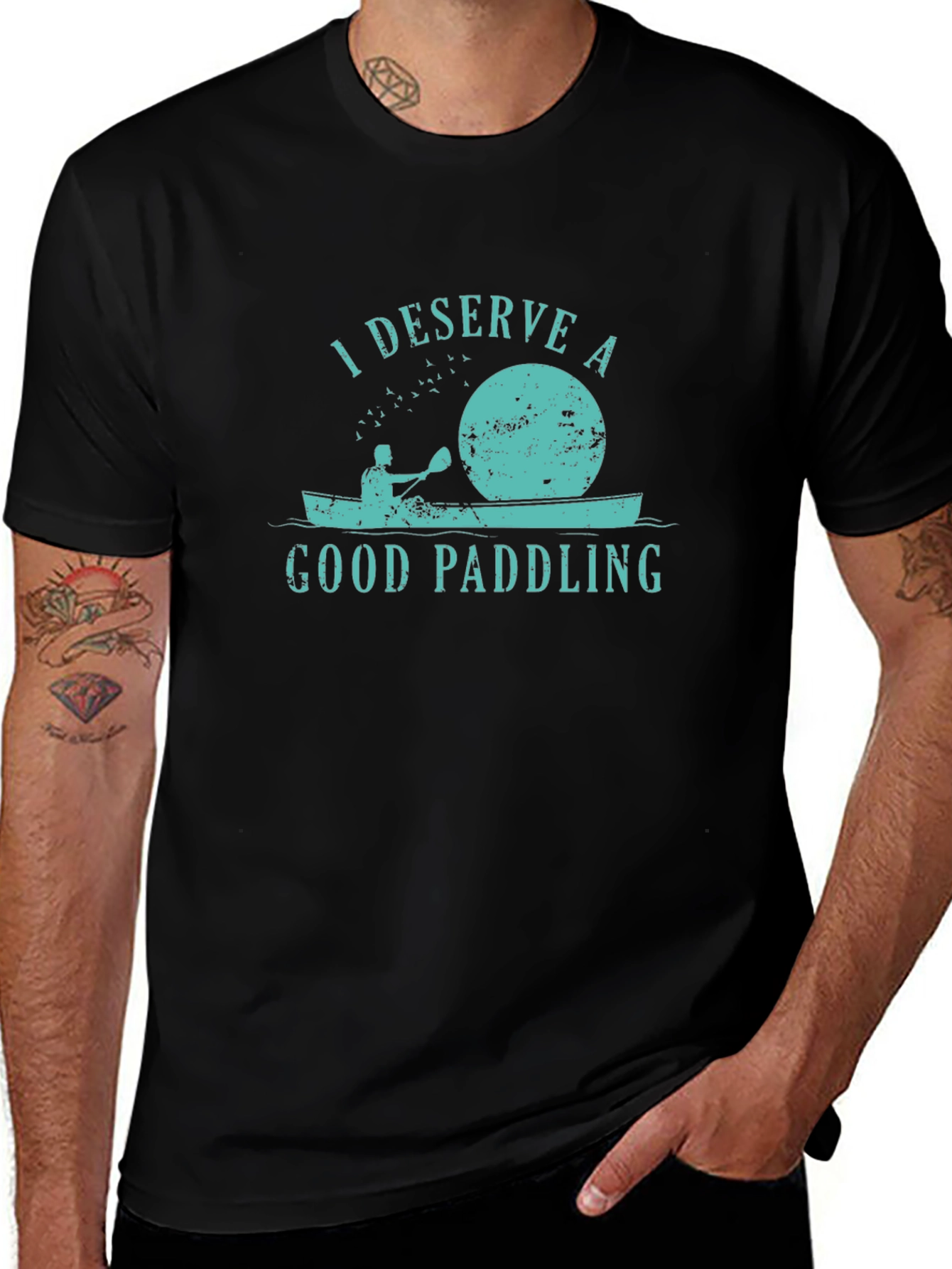 Variant 16 of I Deserve A Good Paddling Graphic T-Shirt