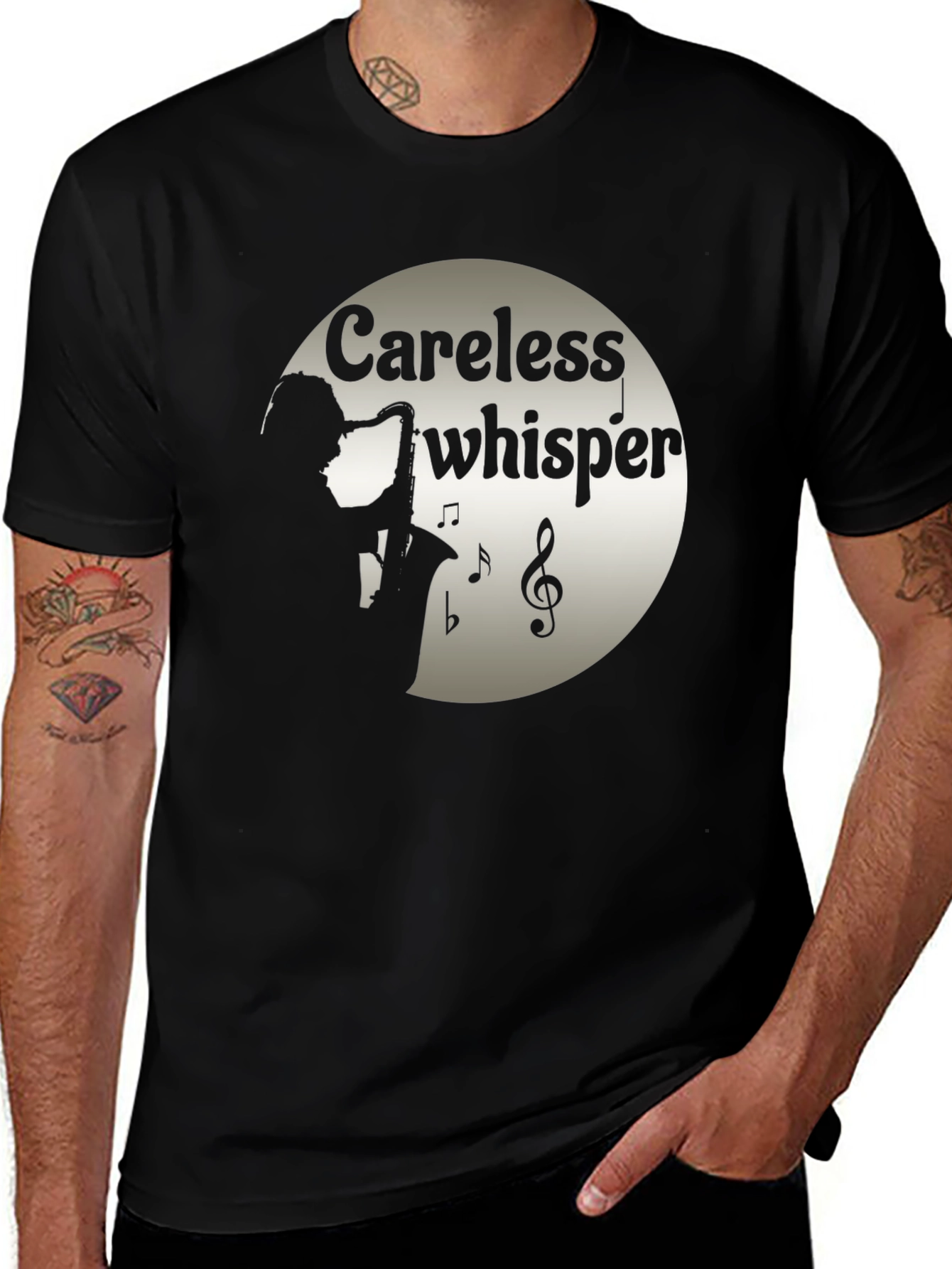 Variant 8 of Careless Whisper Saxophone T-Shirt