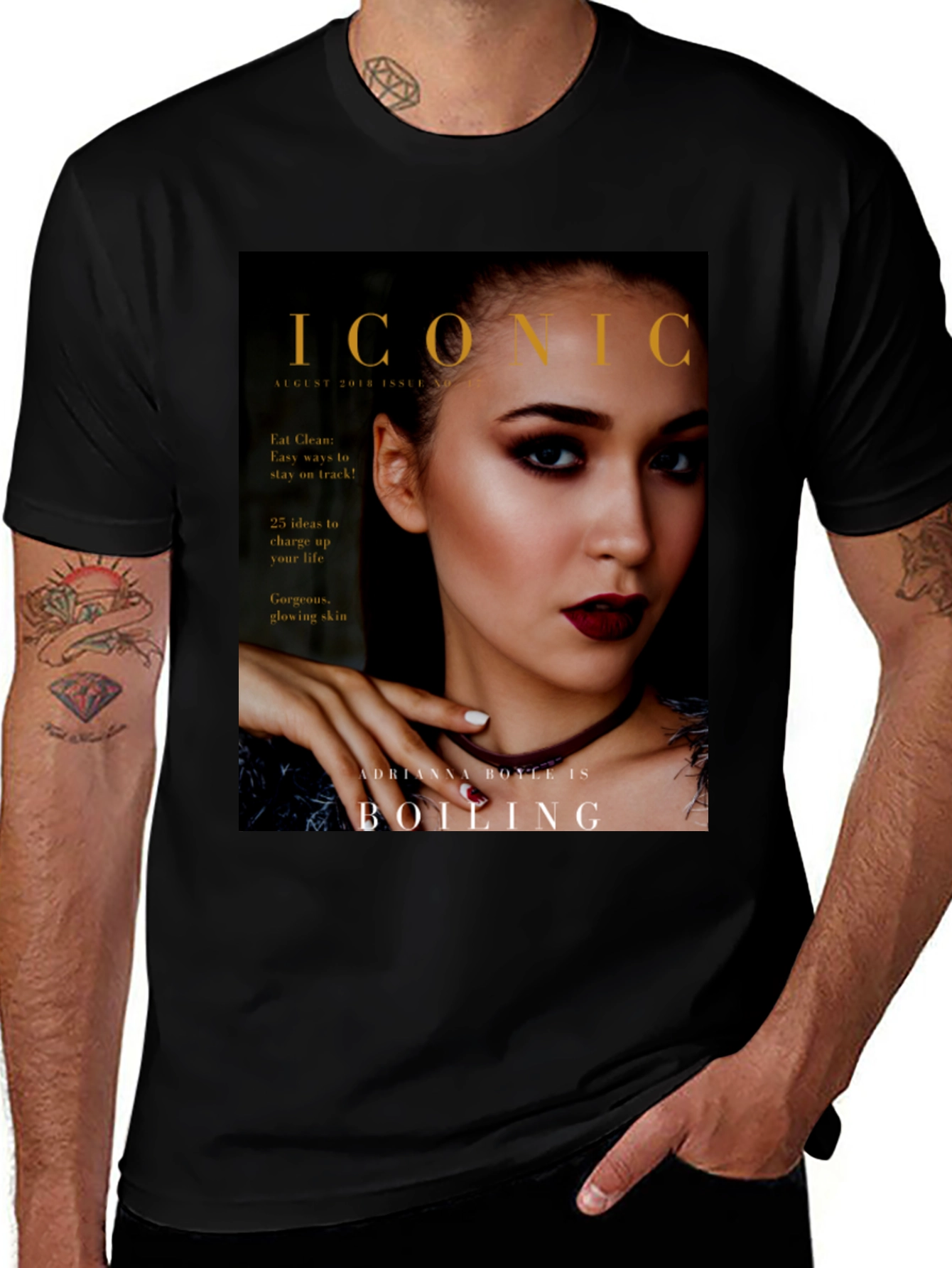 Variant 7 of Iconic Magazine Cover T-Shirt