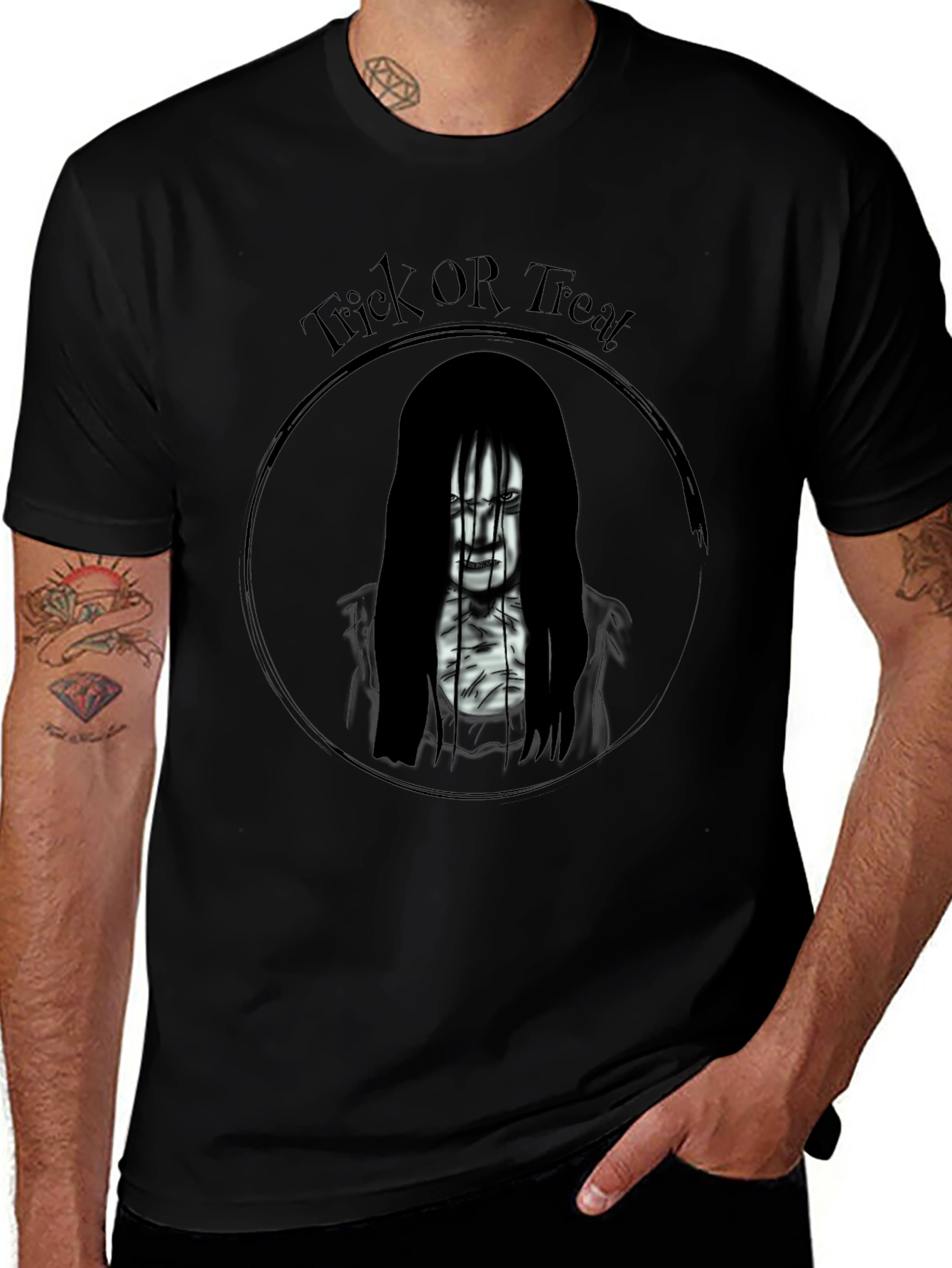 Variant 22 of Trick or Treat Horror Graphic T-Shirt