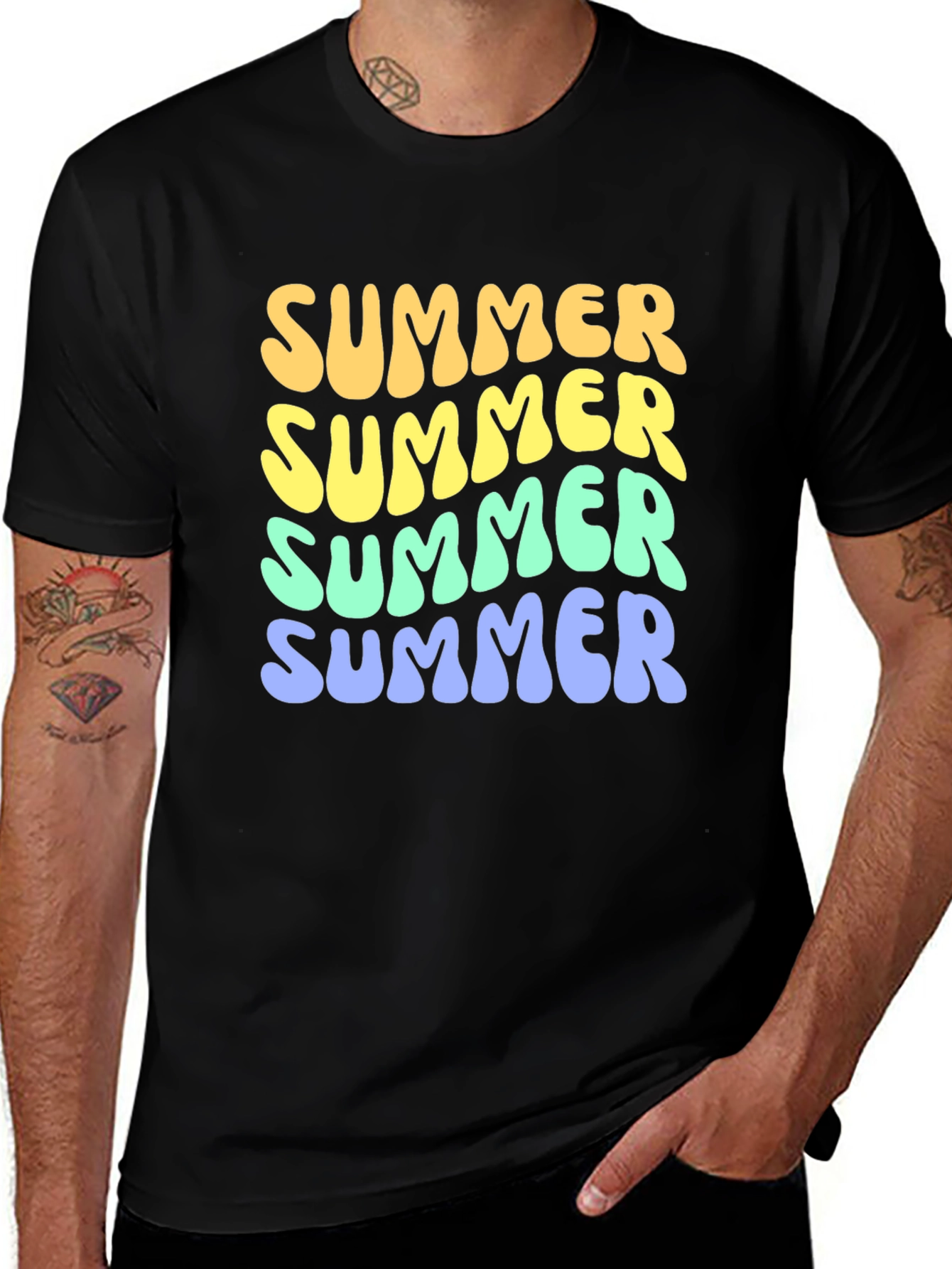 Variant 21 of Retro Summer T-Shirt - Funky Graphic Tee