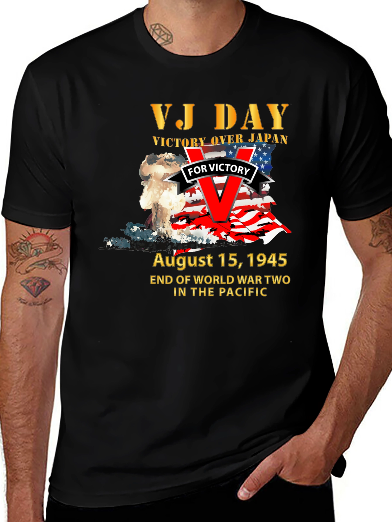 VJ Day Victory Over Japan T-Shirt