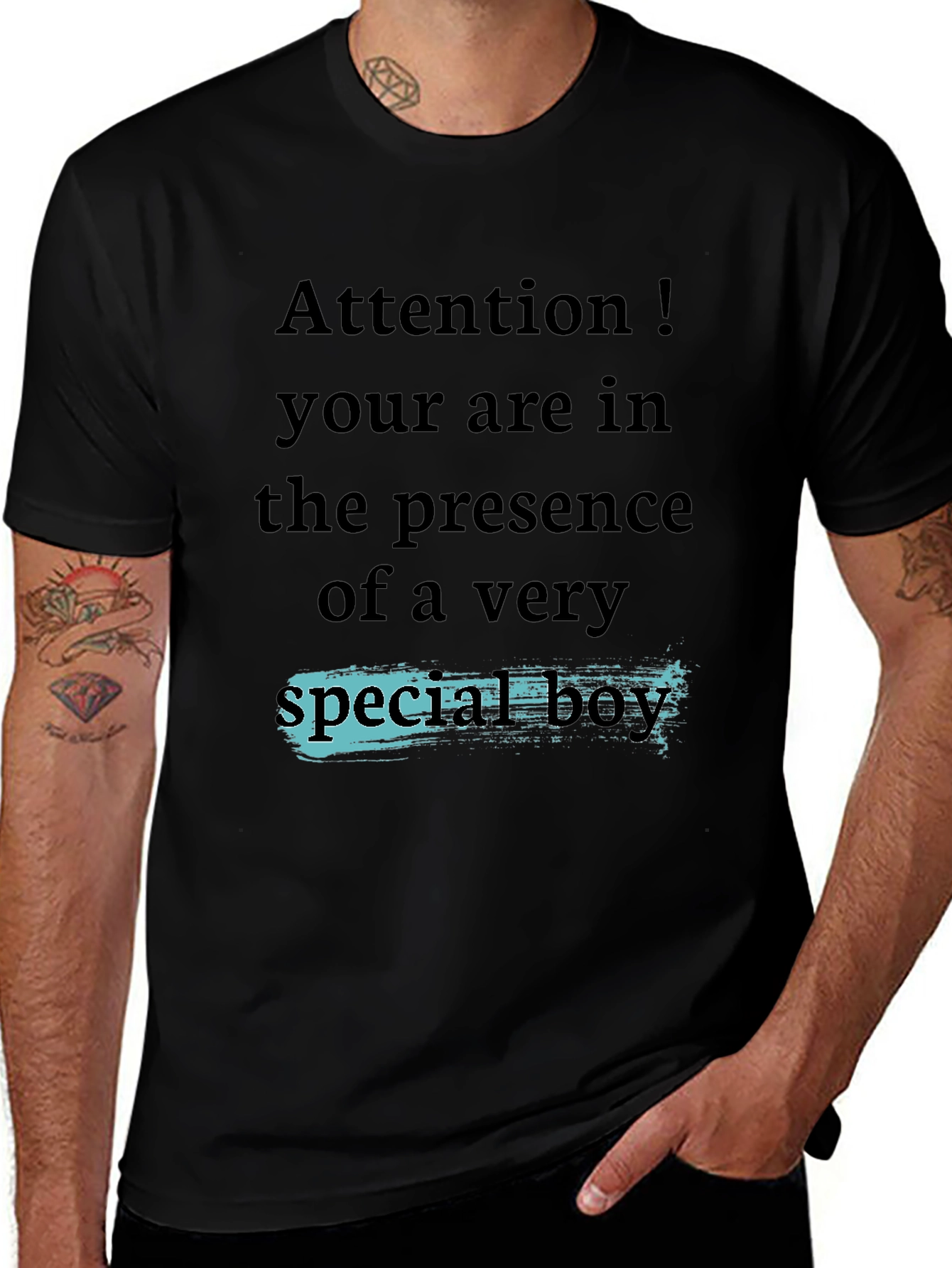 Attention Special Boy T-Shirt