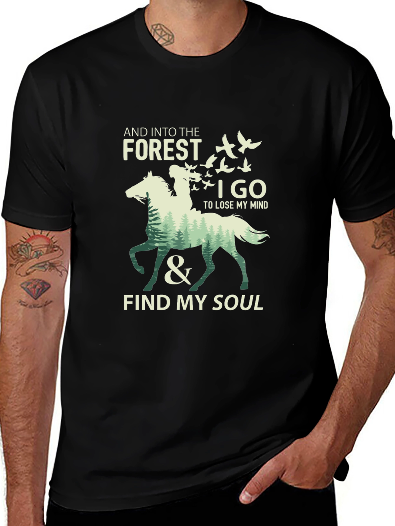 Variant 5 of Forest Soul T-Shirt