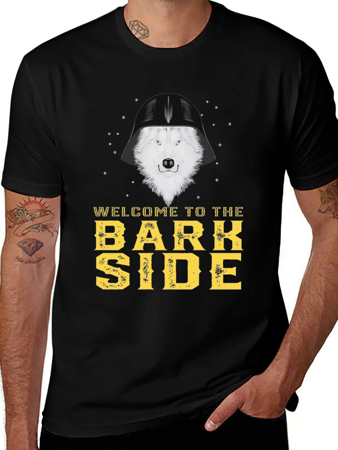 Variant 18 of Welcome to the Bark Side T-Shirt