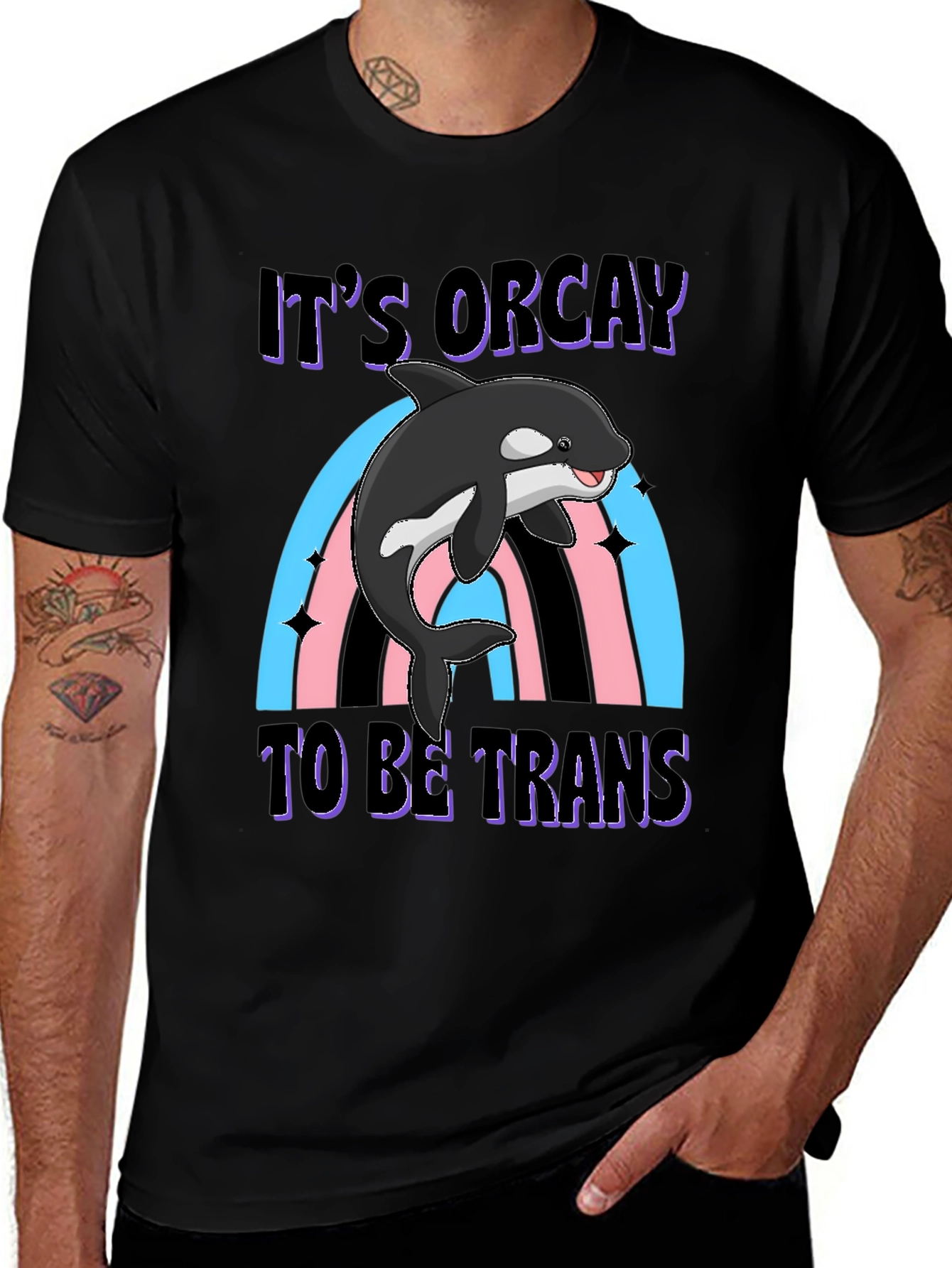 It's Orcay to Be Trans T-Shirt