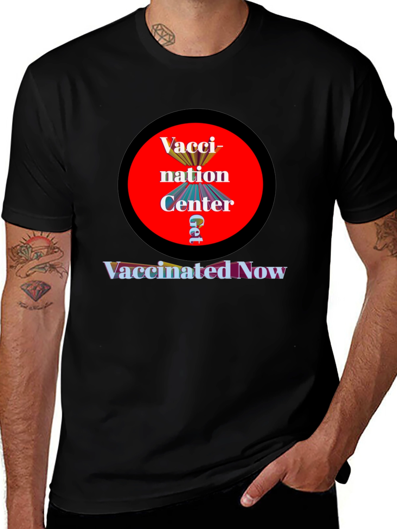 Variant 23 of Vaccination Center T-Shirt - Get Vaccinated Now