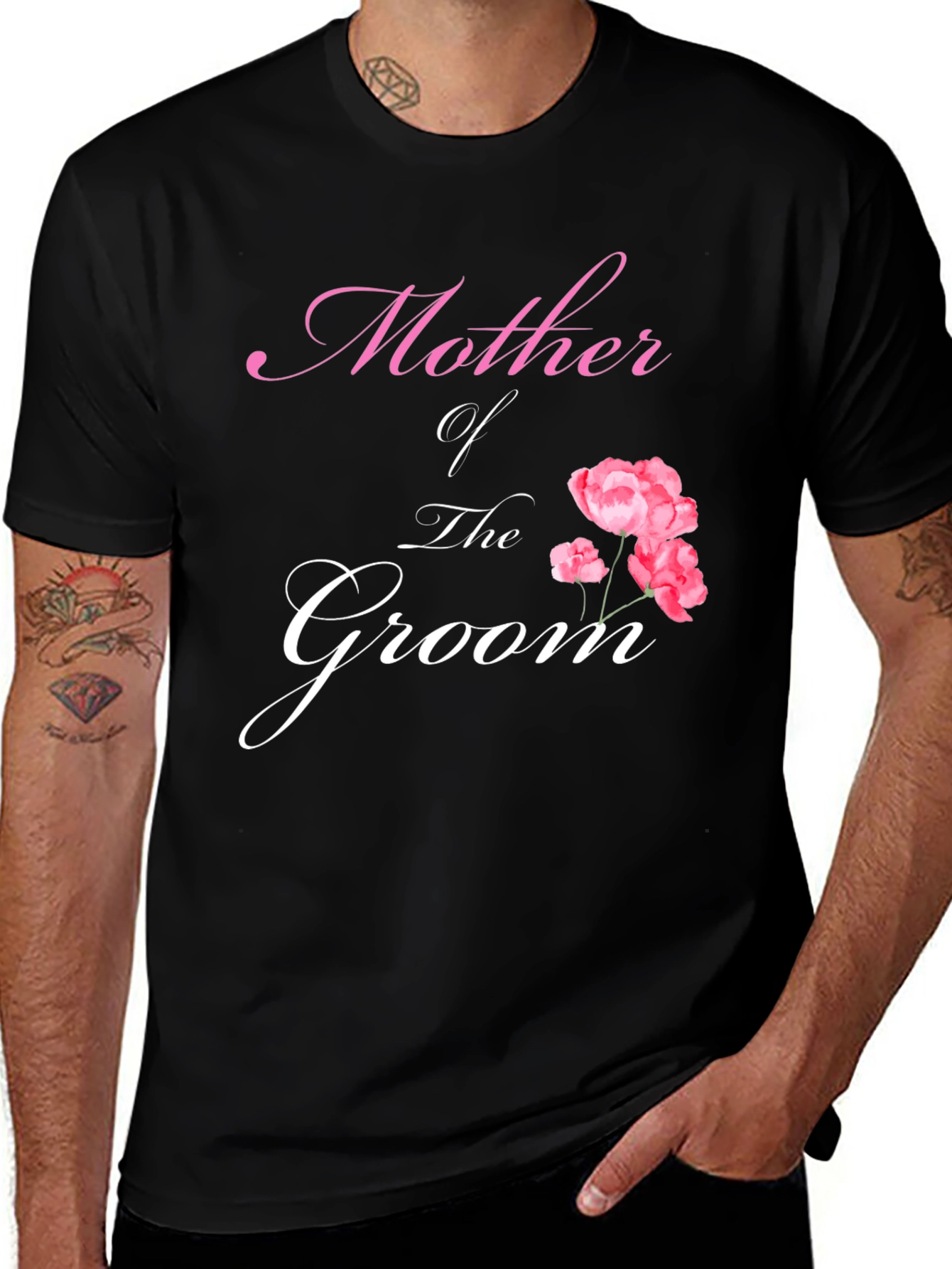 Mother of the Groom Floral T-Shirt