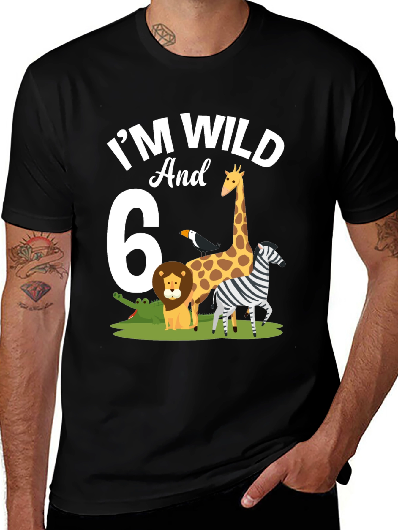 Variant 7 of I'm Wild and 6 T-Shirt