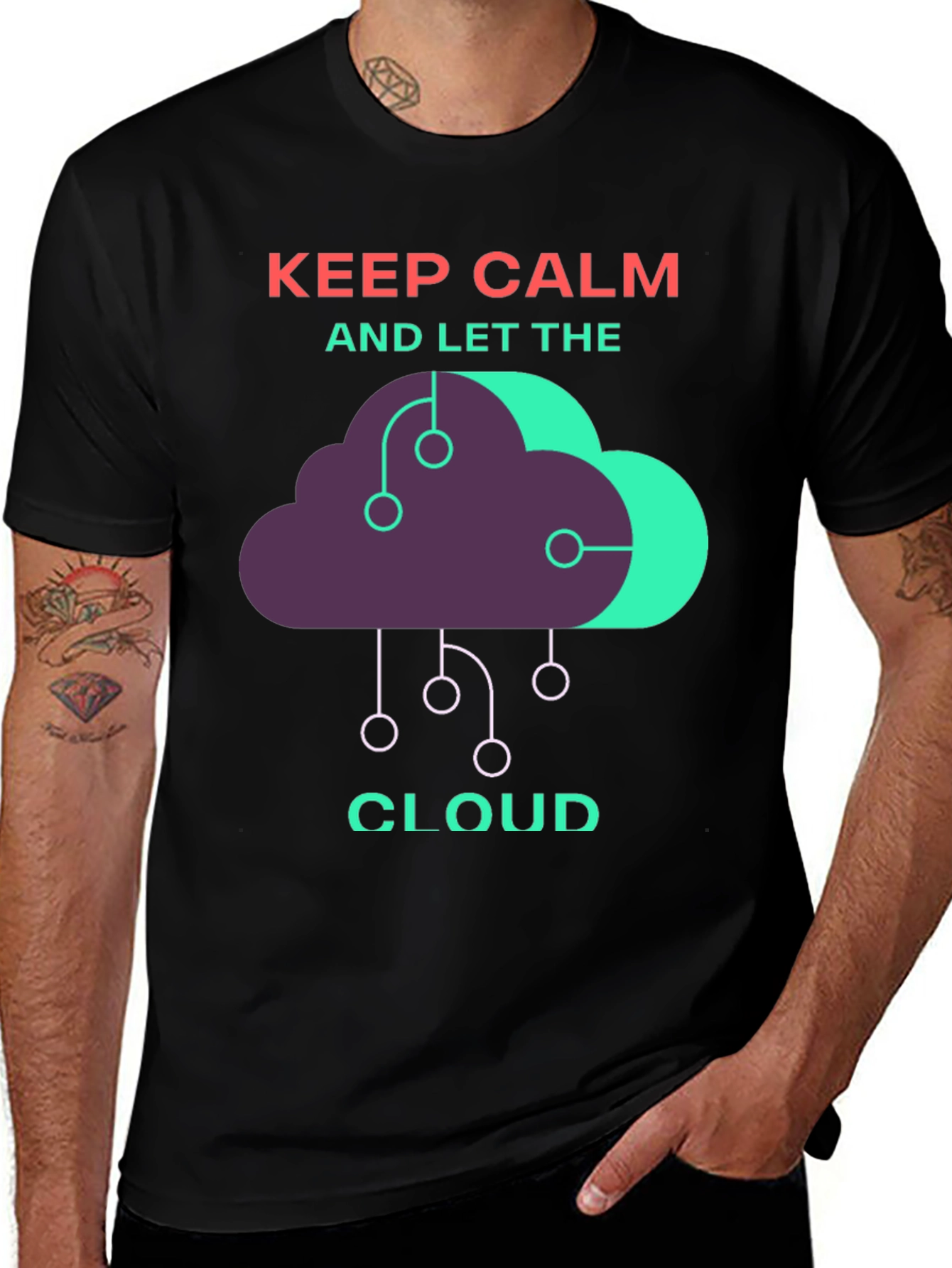 Keep Calm and Let the Cloud T-Shirt