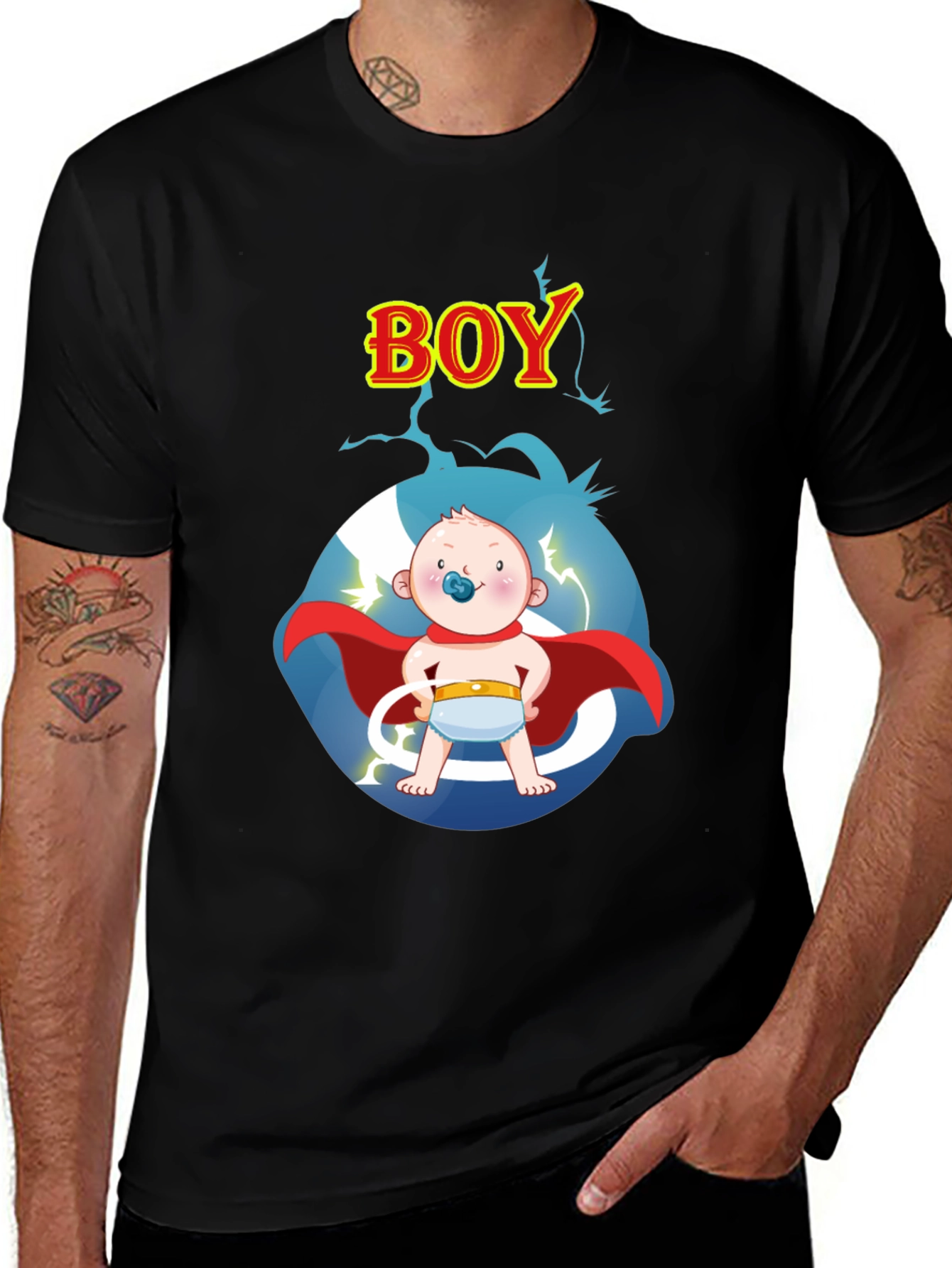 Variant 14 of Super Baby Boy Graphic T-Shirt
