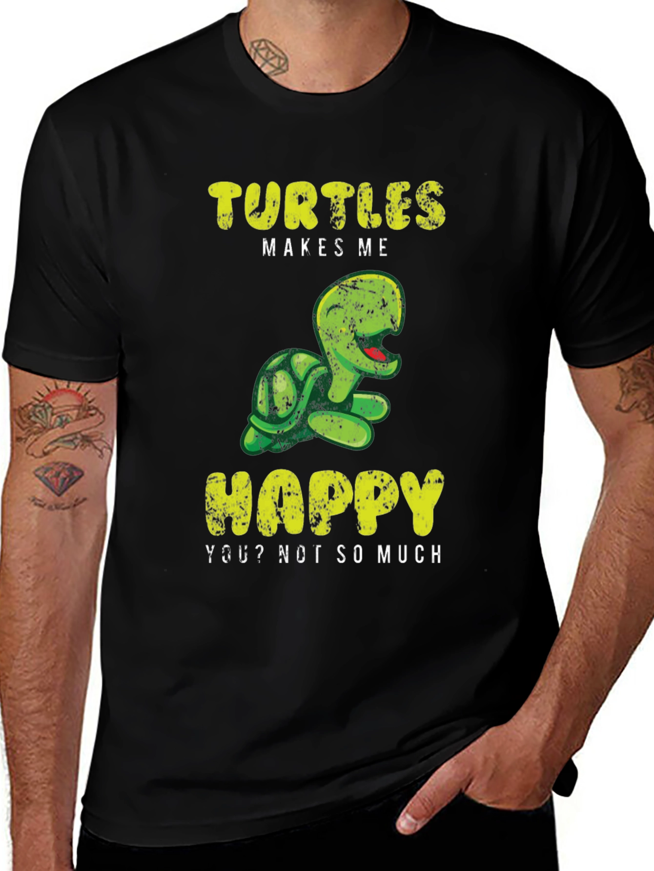 Variant 6 of Turtles Make Me Happy T-Shirt