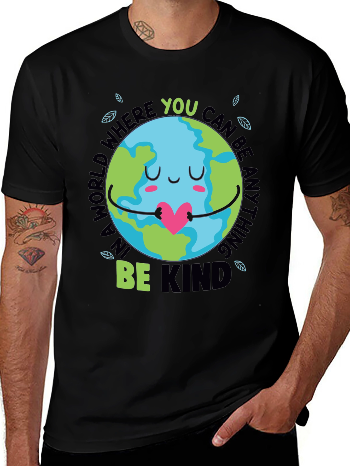 Variant 3 of Earth Kindness Graphic T-Shirt
